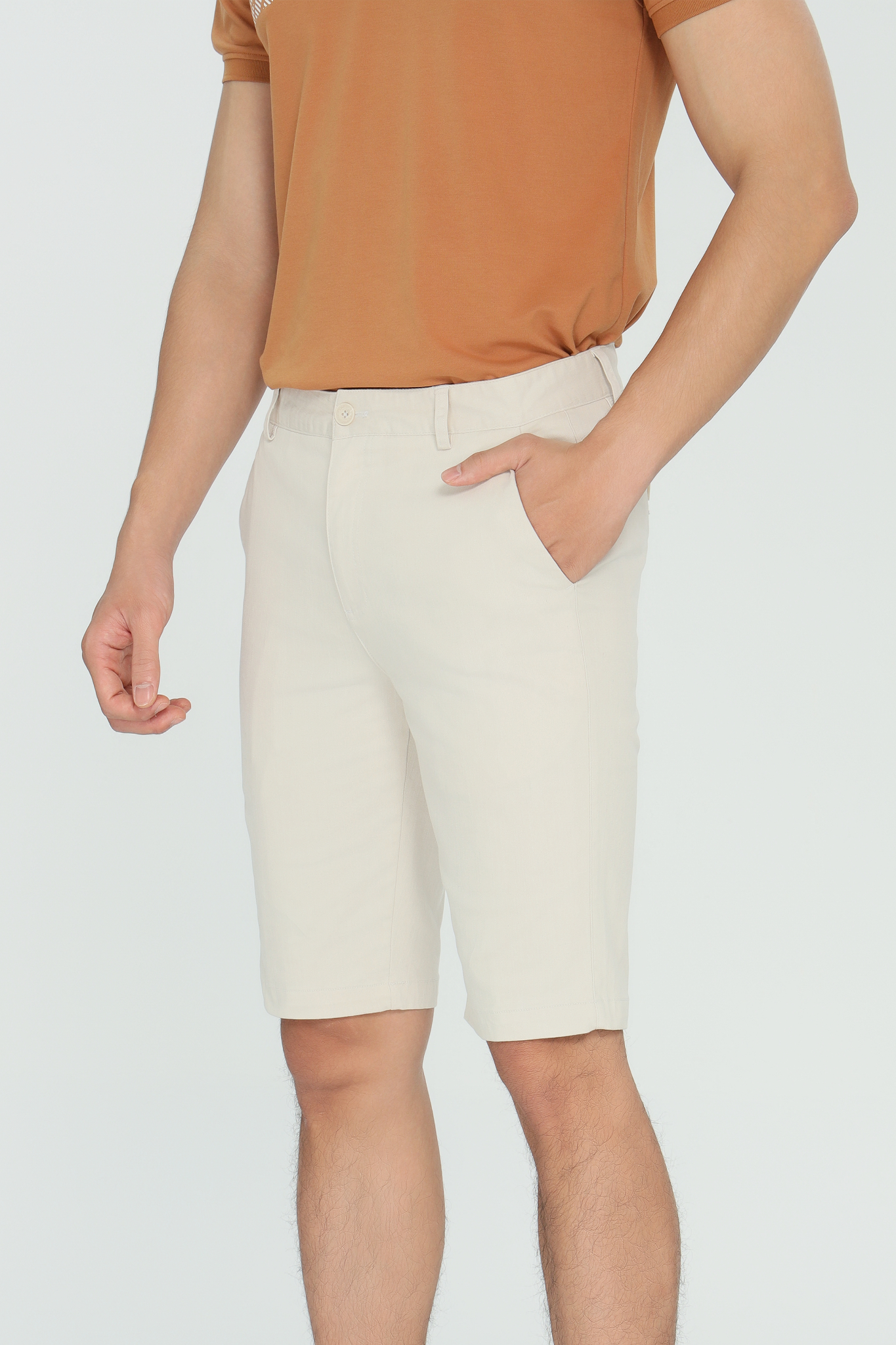 Quần short khaki nam CALUCI MKS425S