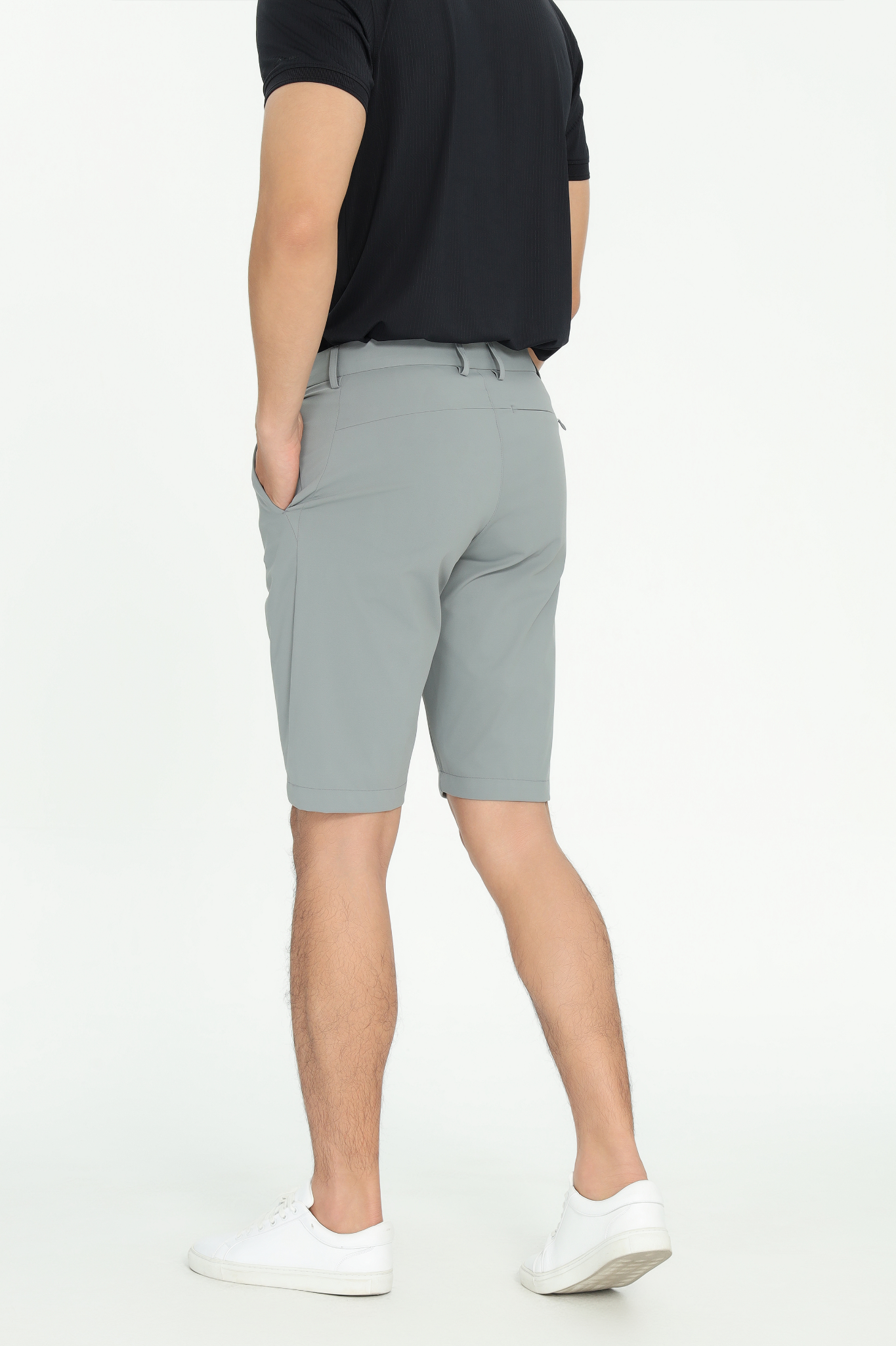 Quần short gió cạp âu CALUCI MWS419S