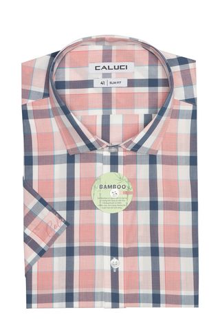 Áo sơ mi nam ngắn tay CALUCI MSS3137S