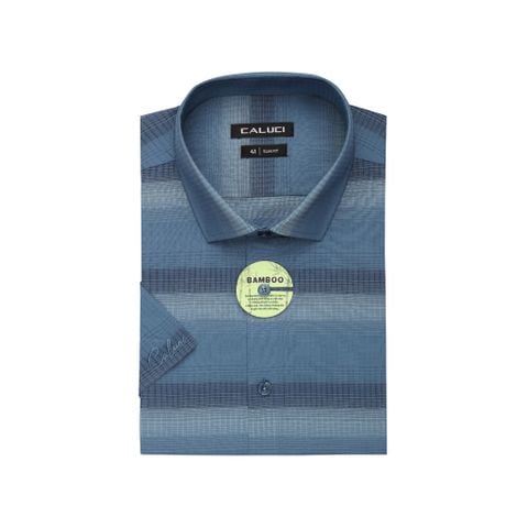 Áo sơ mi nam ngắn tay CALUCI MSS5285S