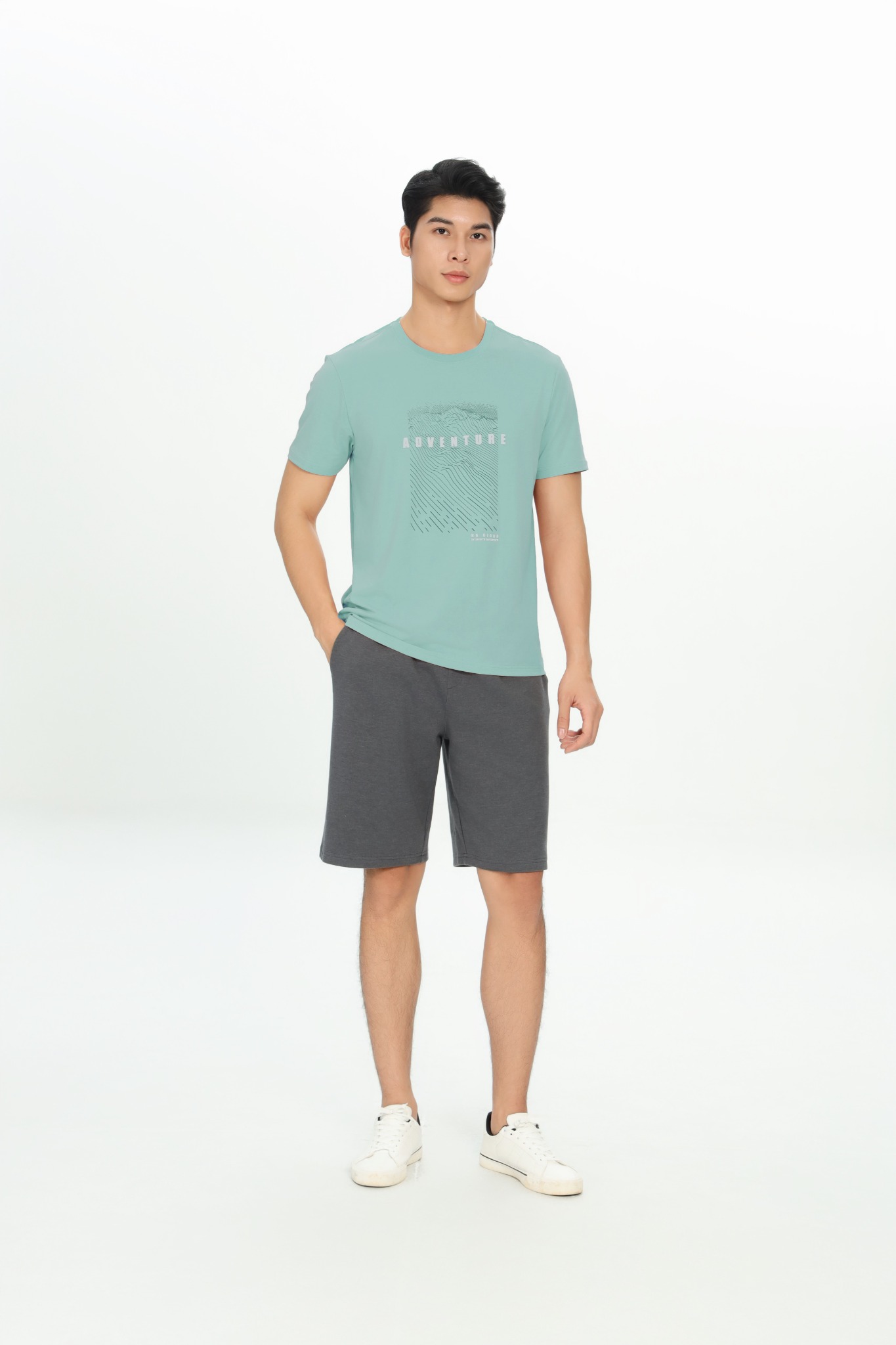 Áo phông nam CALUCI MTS413R