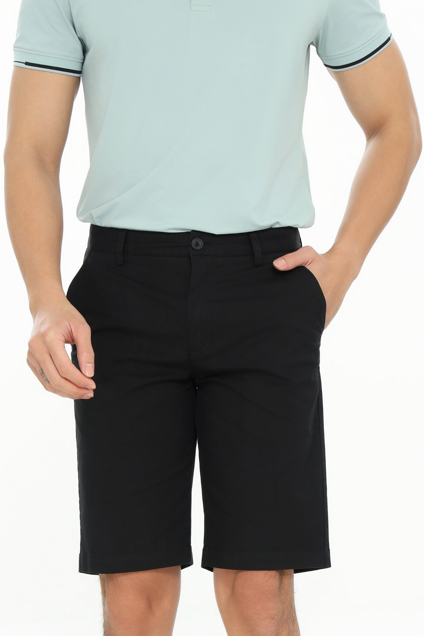 Quần short khaki nam CALUCI MKS423R