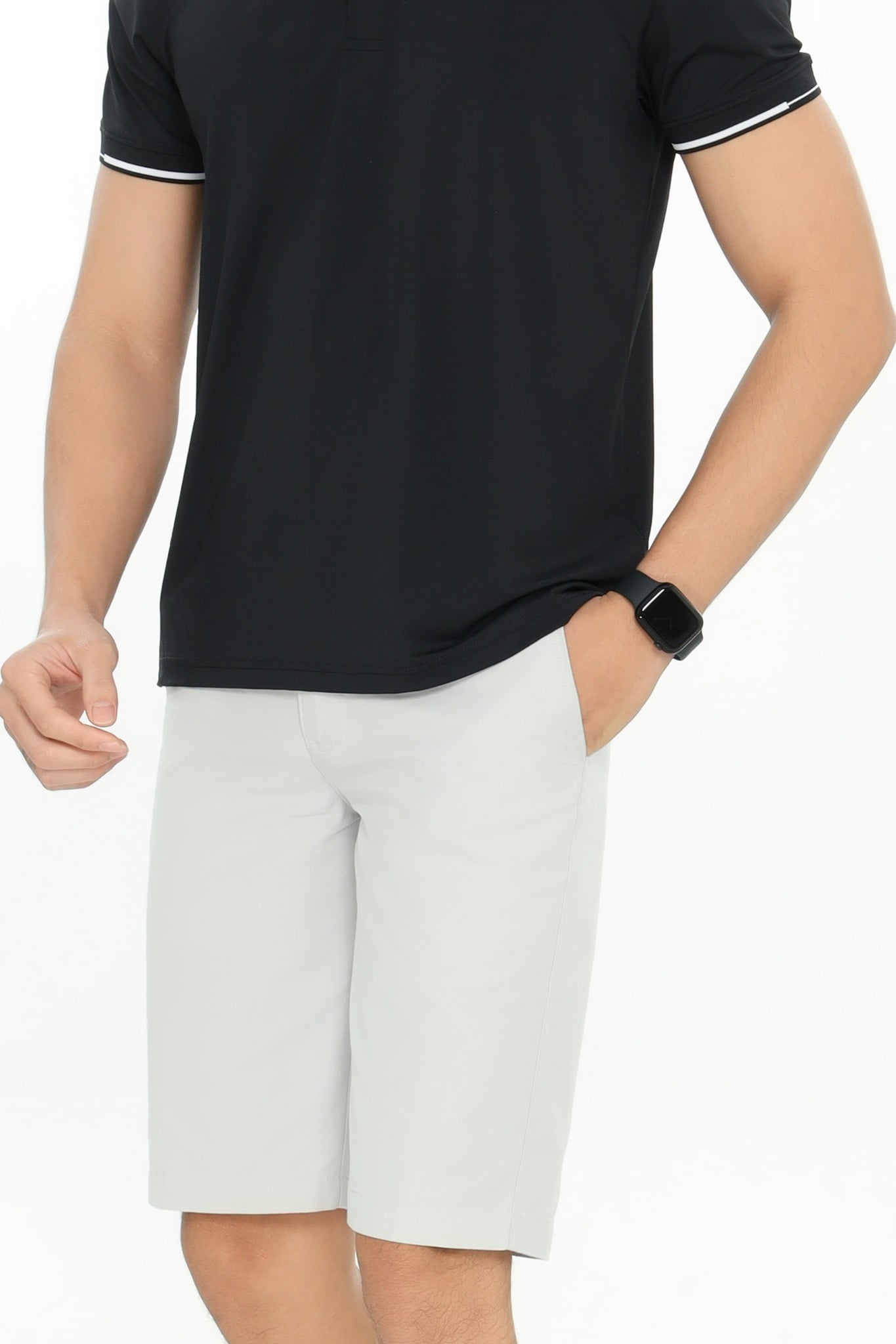 Quần short khaki nam CALUCI MKS415R