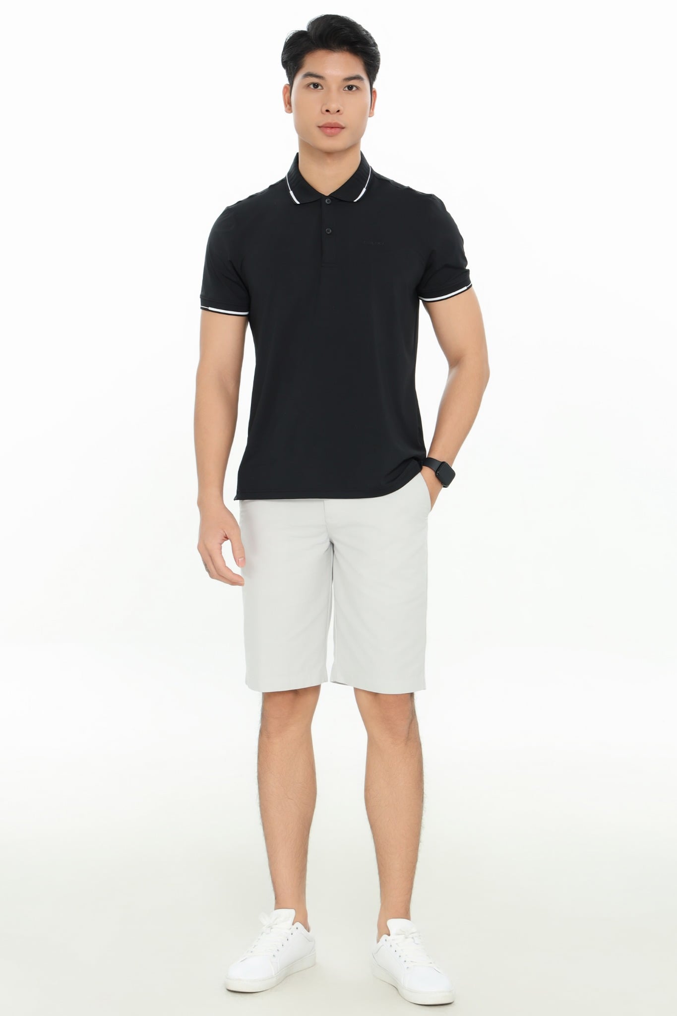 Quần short khaki nam CALUCI MKS415R