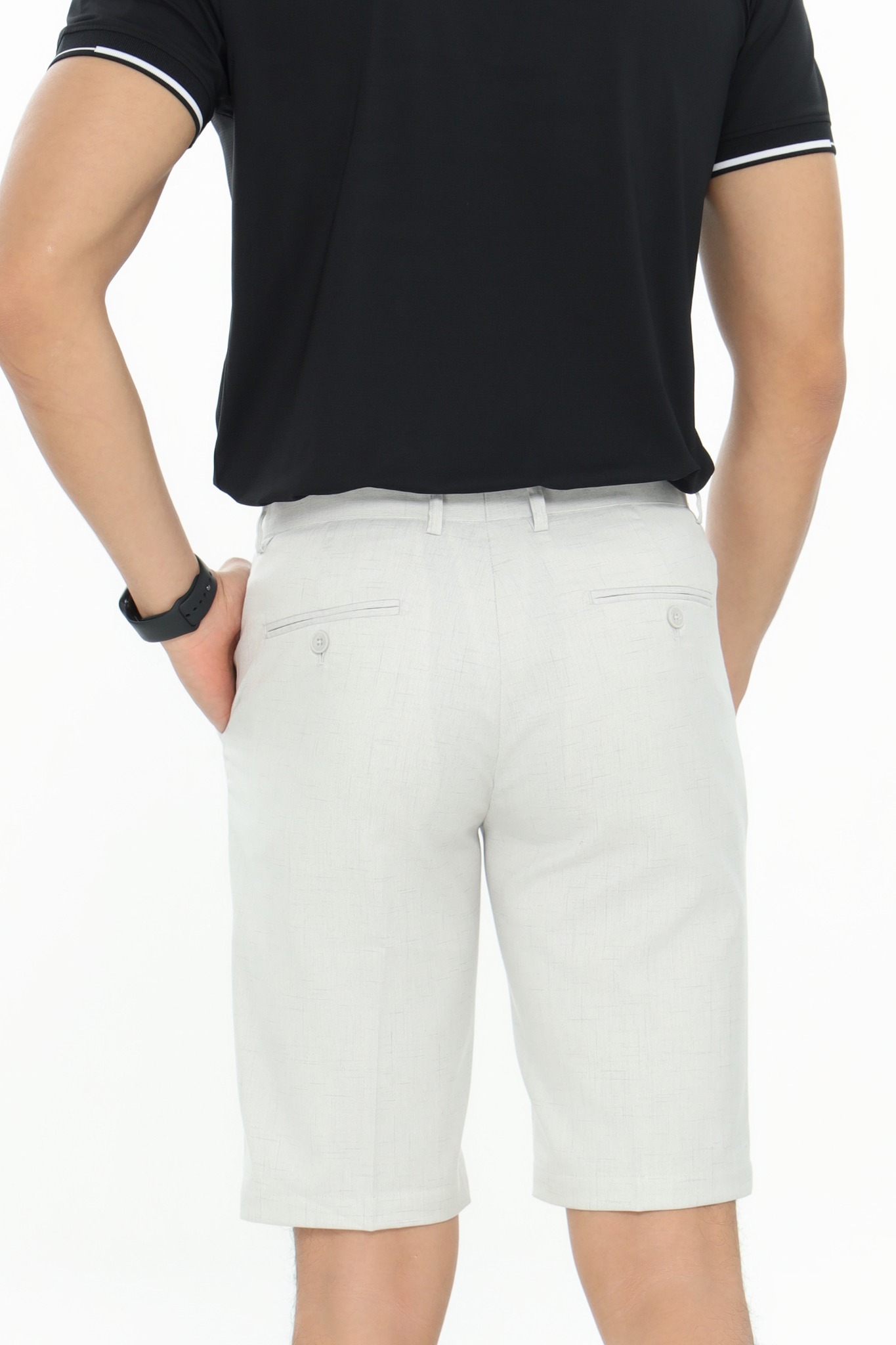 Quần short âu nam CALUCI MWS423S