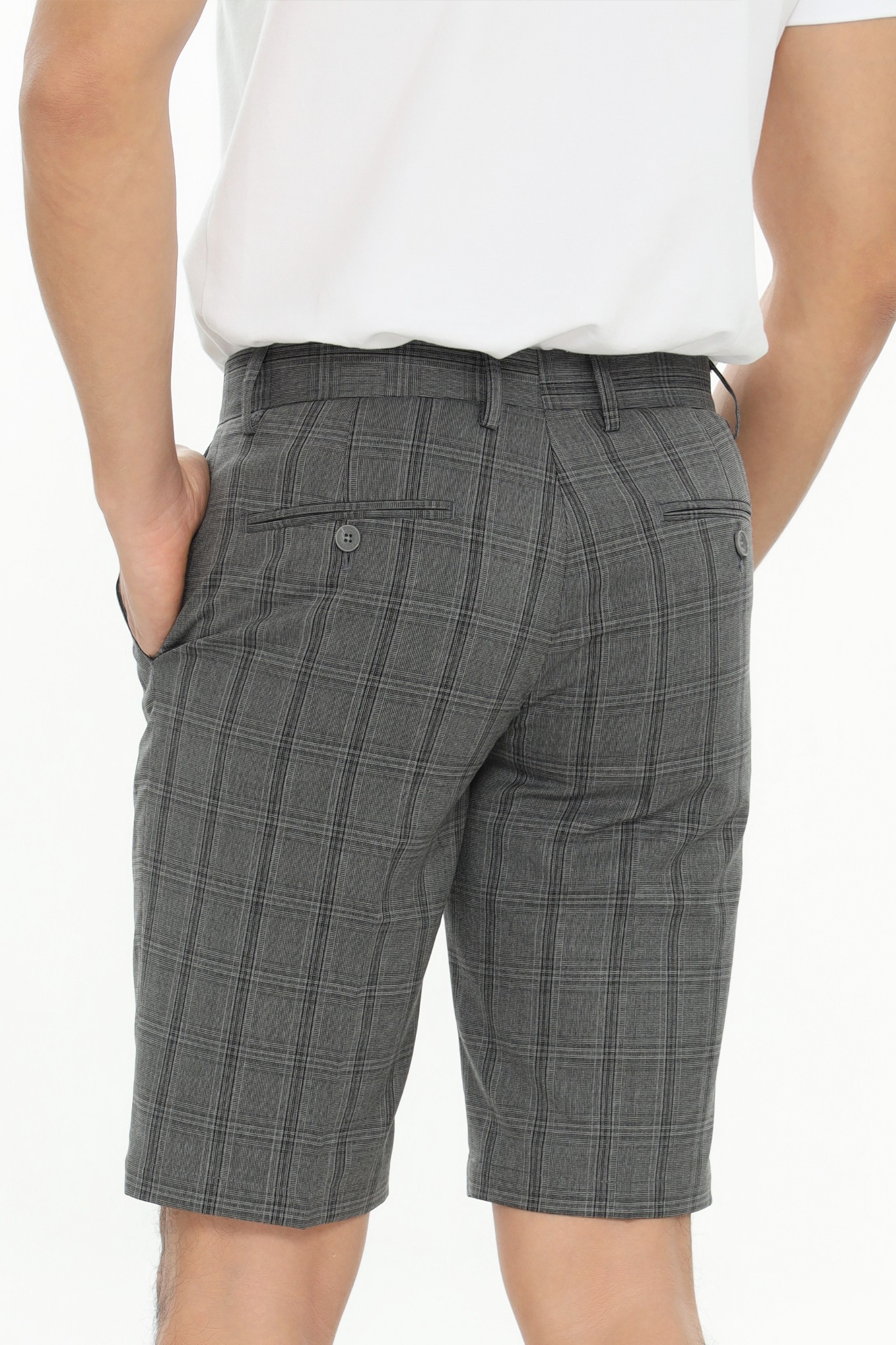 Quần short âu nam CALUCI MWS415S