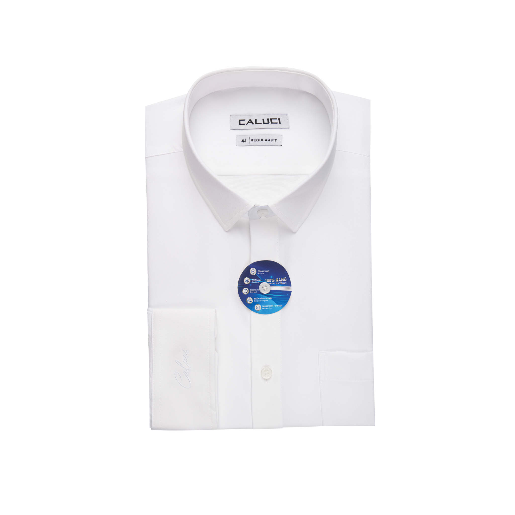 Áo sơ mi nam dài tay CALUCI MBLS0011R