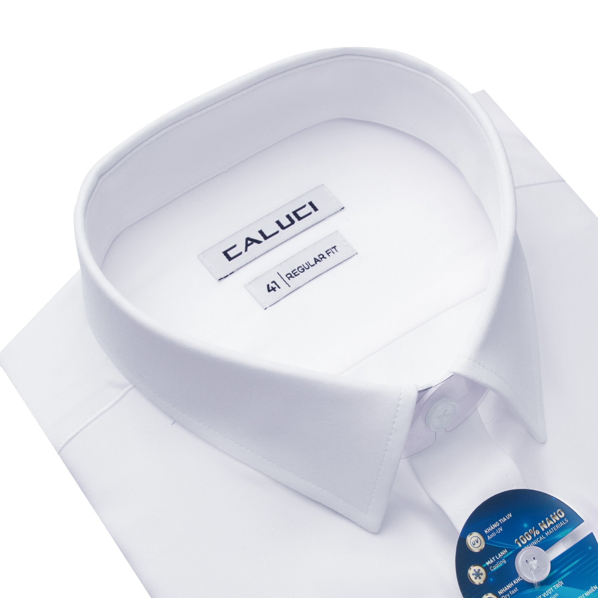 Áo sơ mi nam ngắn tay CALUCI MBSS0012R