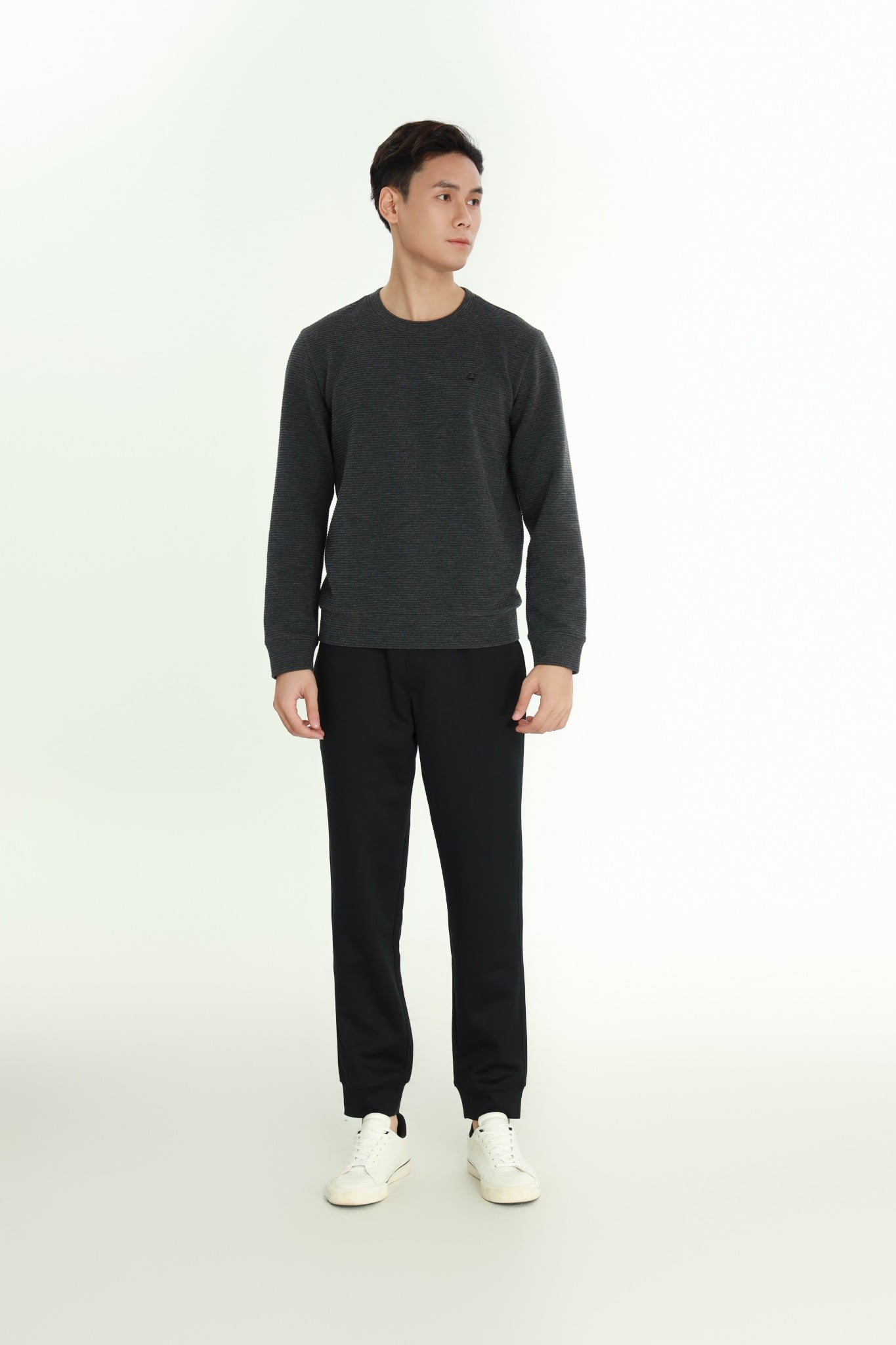 Áo nỉ nam dài tay CALUCI MSW318R