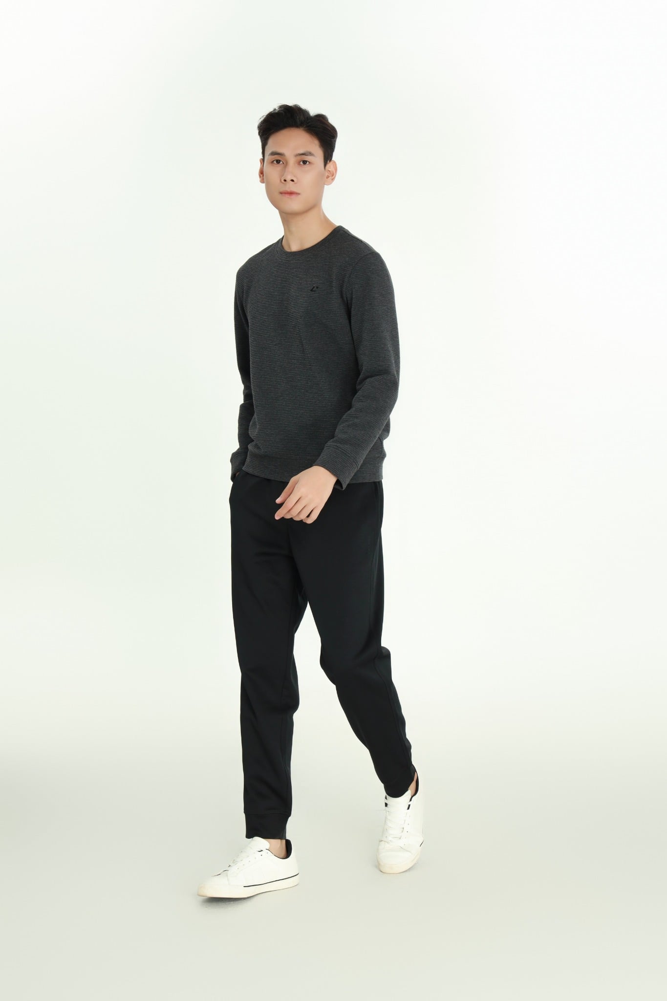 Áo nỉ nam dài tay CALUCI MSW318R