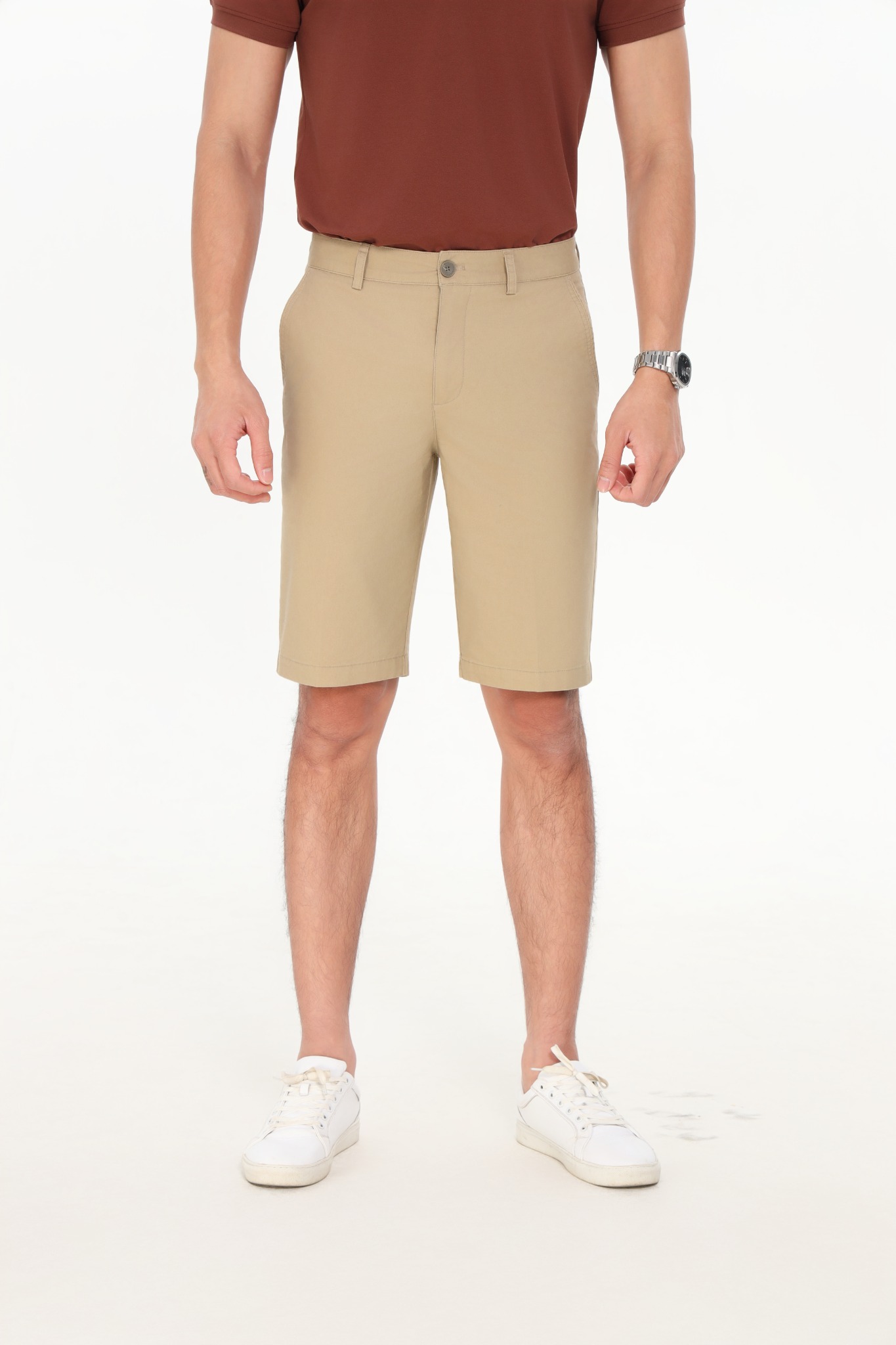 Quần short khaki nam CALUCI MKS528R