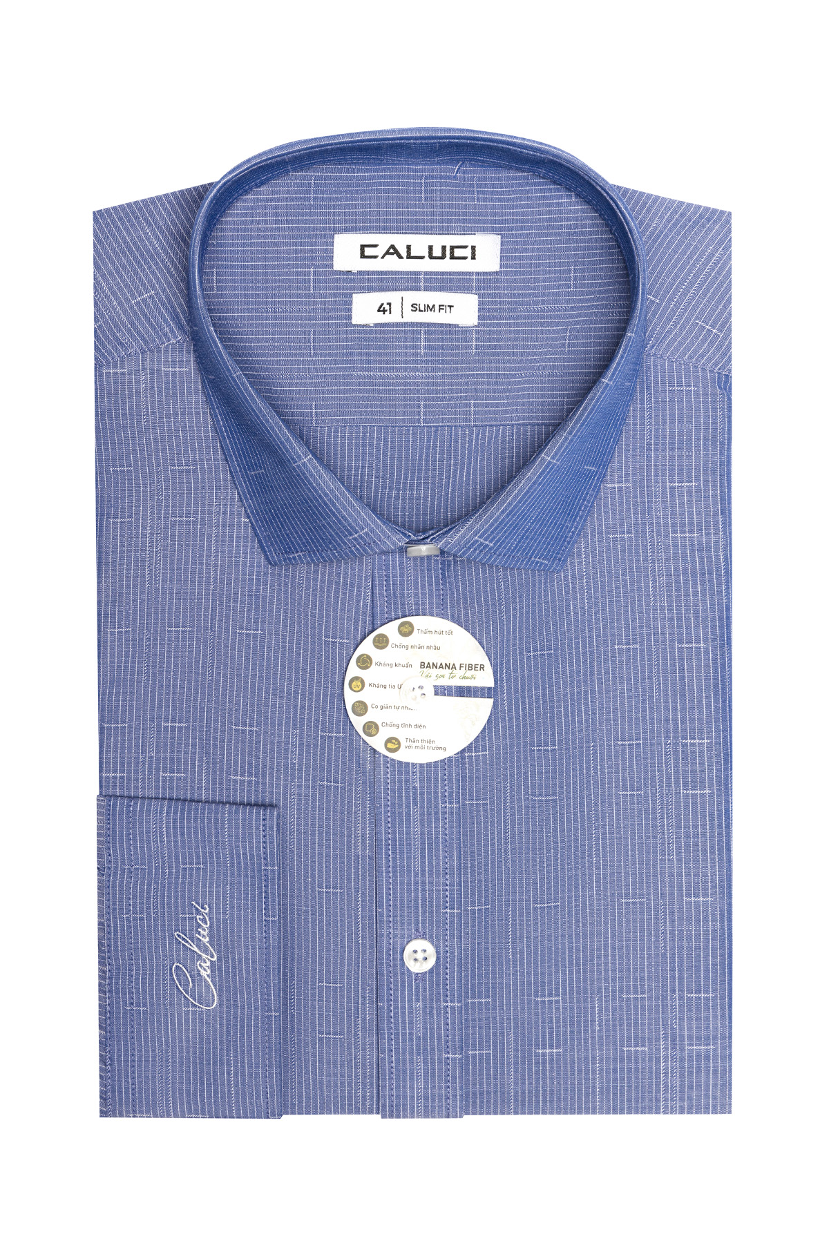 Áo sơ mi nam dài tay CALUCI MLS3199S