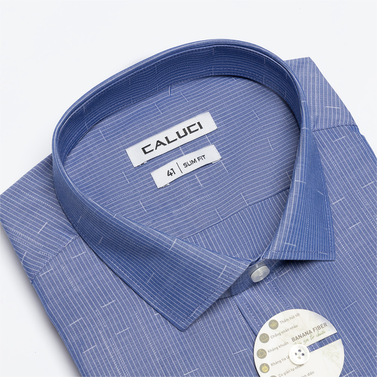 Áo sơ mi nam dài tay CALUCI MLS3199S