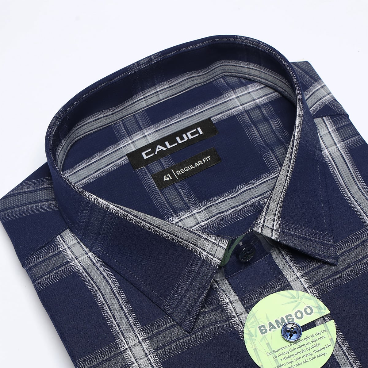 Áo sơ mi nam dài tay CALUCI MLS3218R