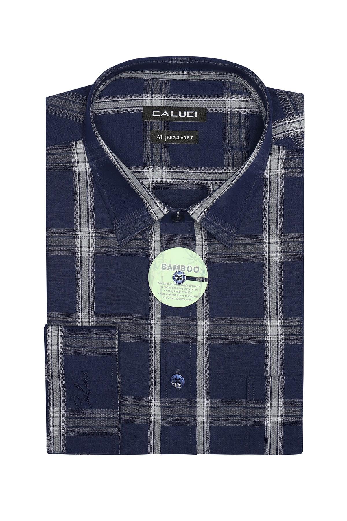 Áo sơ mi nam dài tay CALUCI MLS3218R