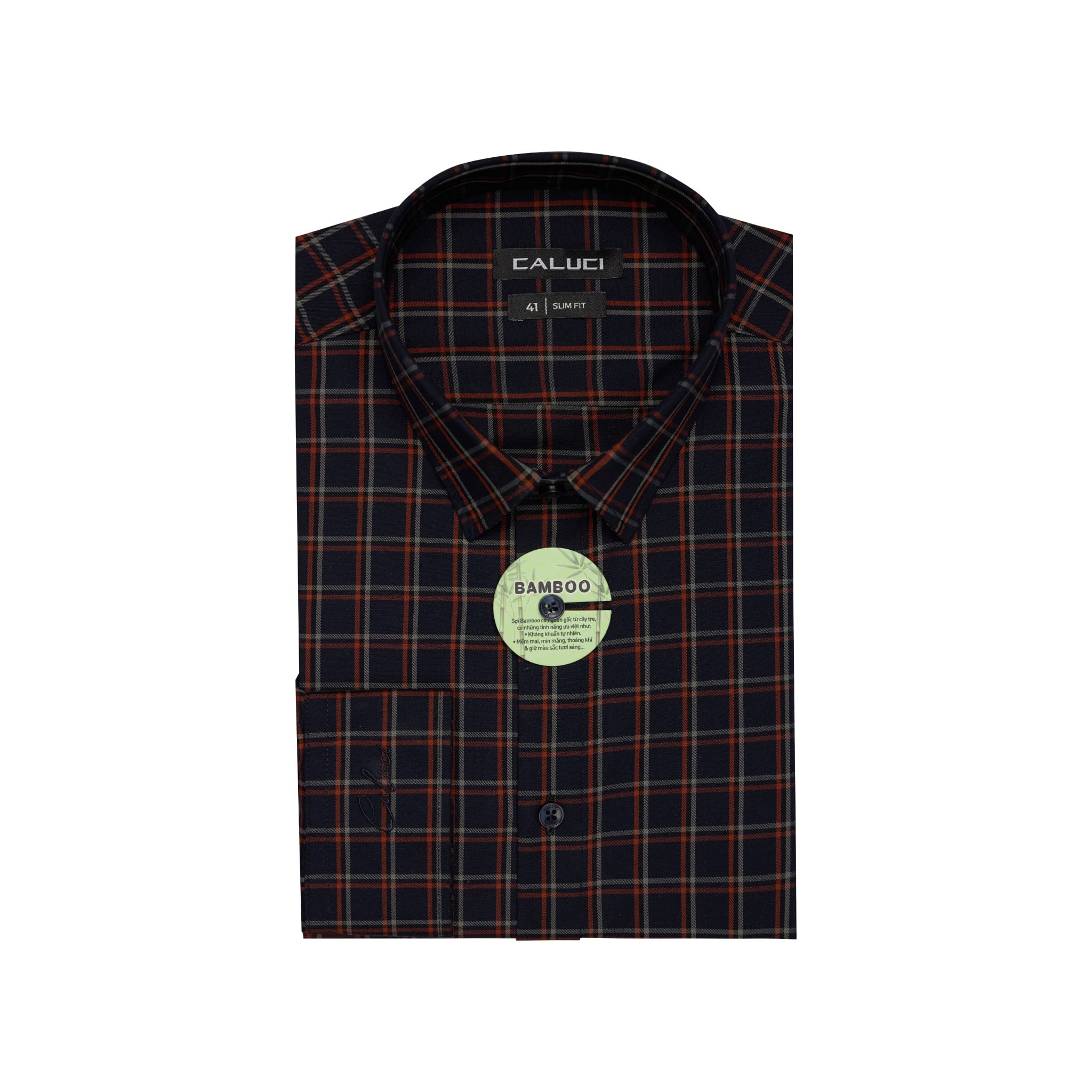 Áo sơ mi nam dài tay CALUCI MLS4242S