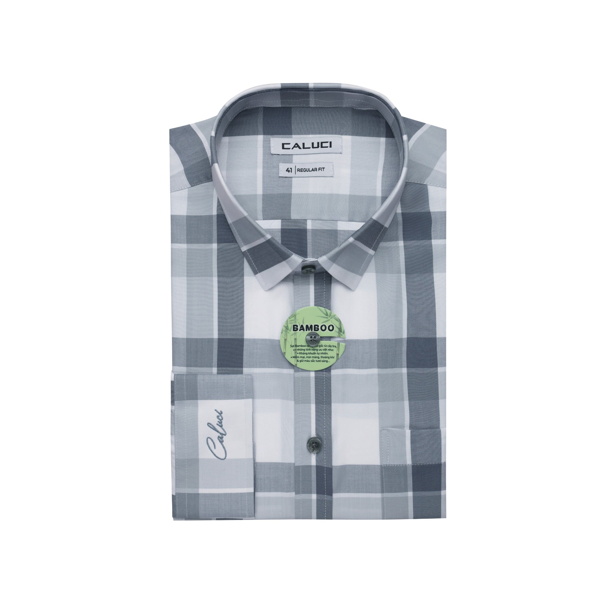 Áo sơ mi nam dài tay CALUCI MLS4271R