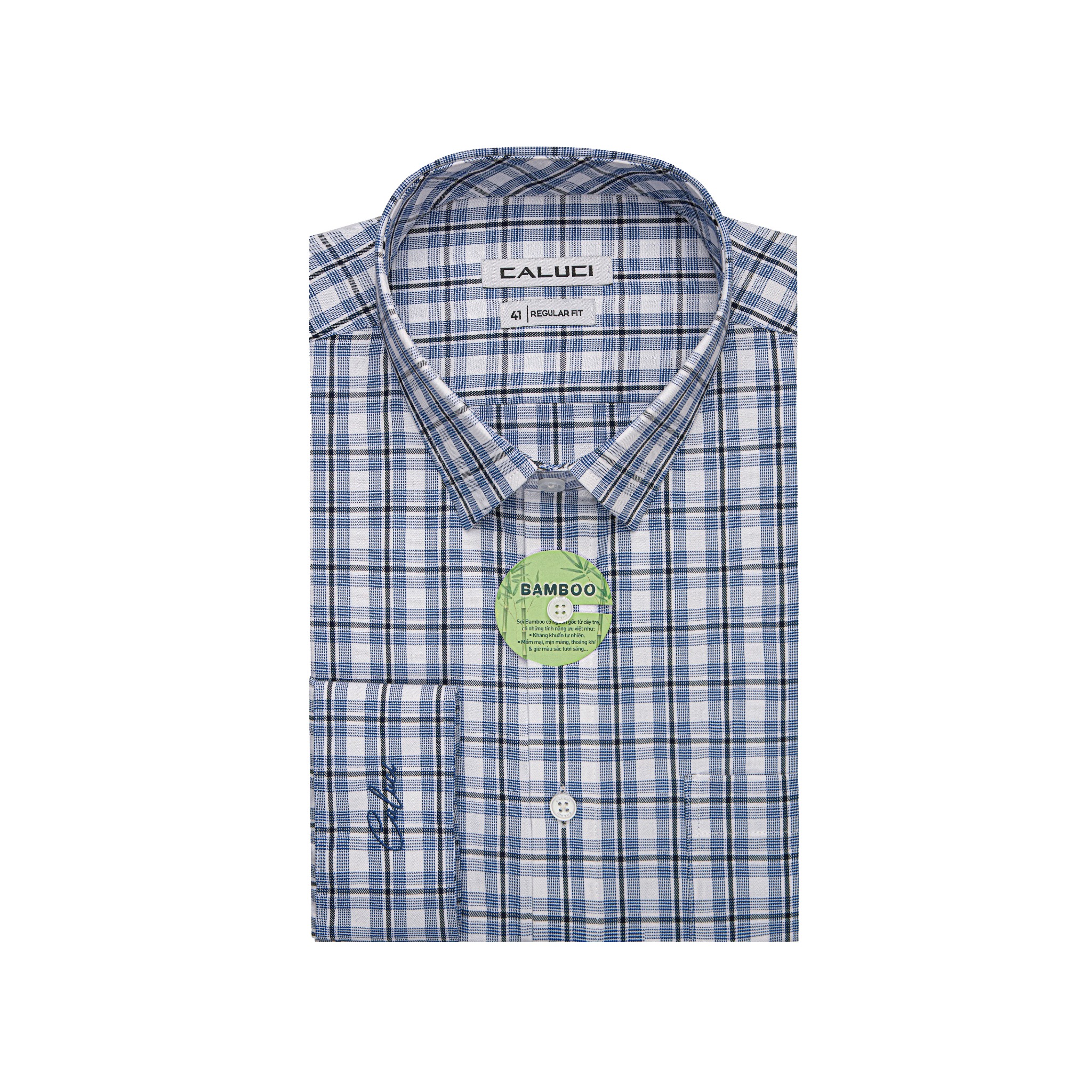 Áo sơ mi nam dài tay CALUCI MLS4294R