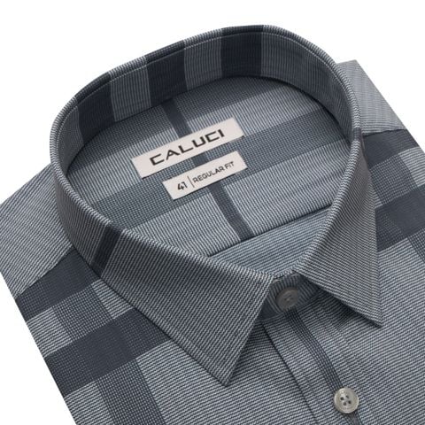 Áo sơ mi nam ngắn tay CALUCI MSS5280R
