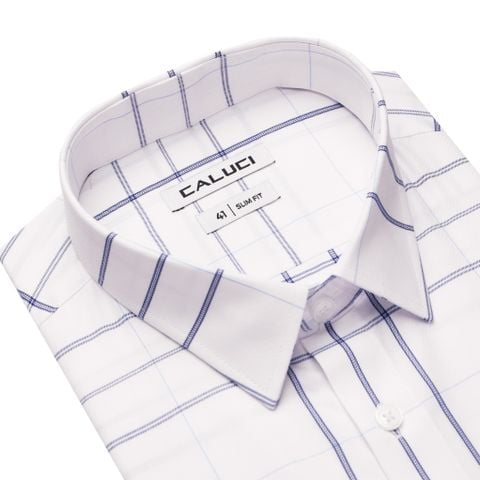 Áo sơ mi nam ngắn tay CALUCI MSS5281S