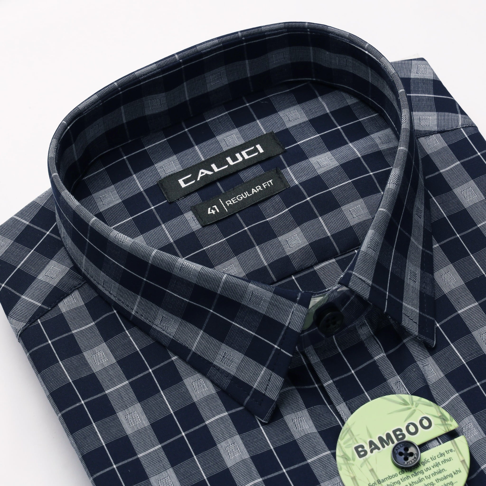 Áo sơ mi nam ngắn tay CALUCI MSS5282R