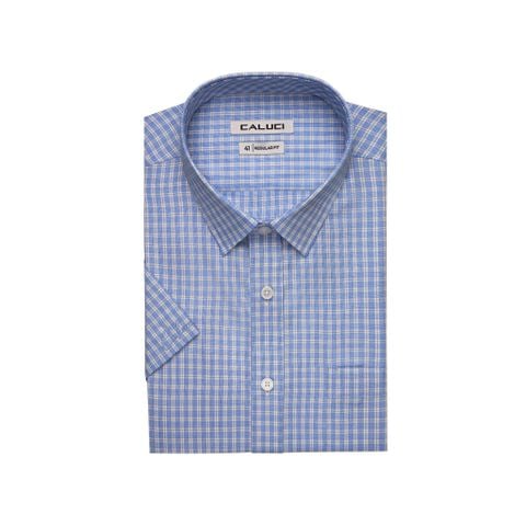Áo sơ mi nam ngắn tay CALUCI MSS5288R