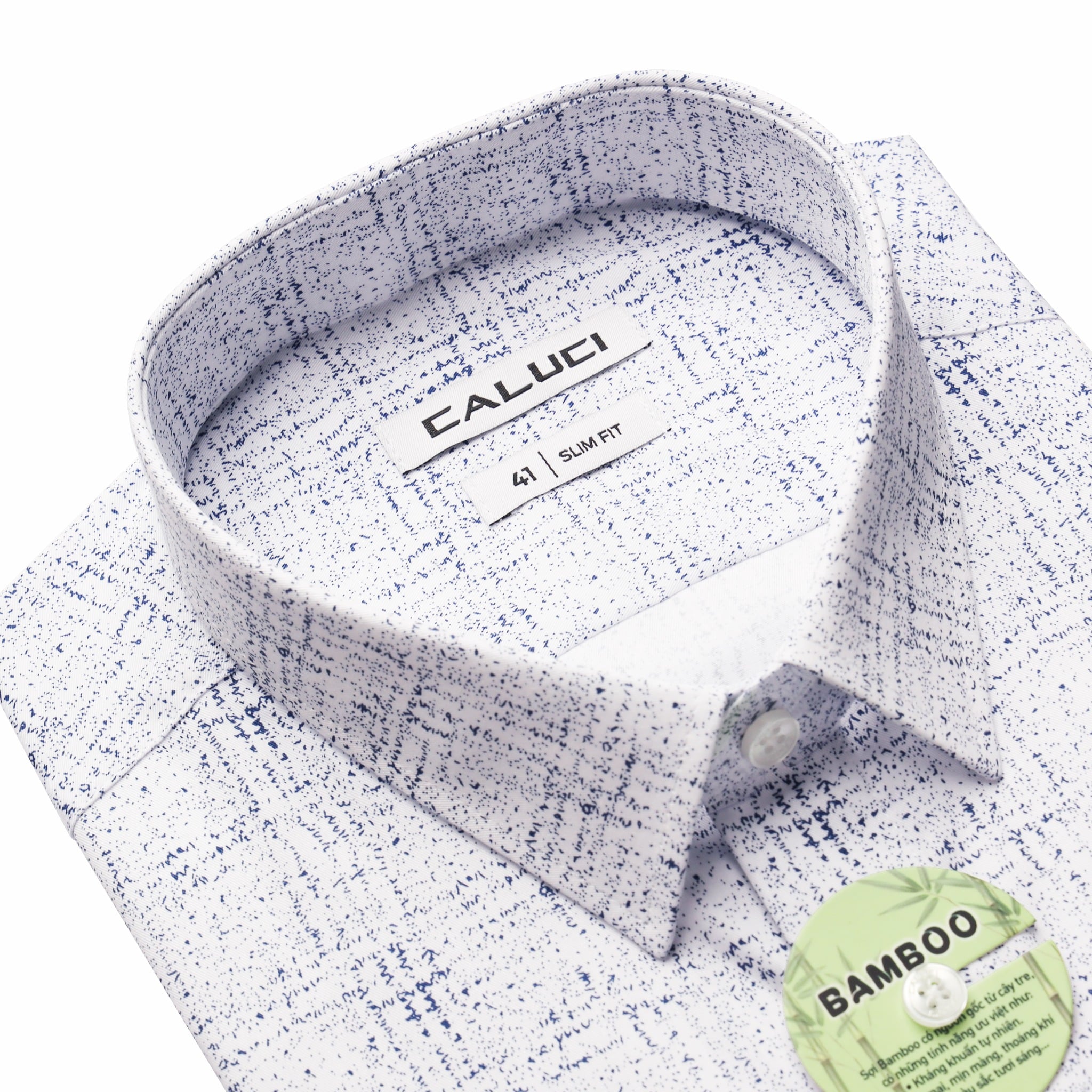 Áo sơ mi nam ngắn tay CALUCI MSS5289S