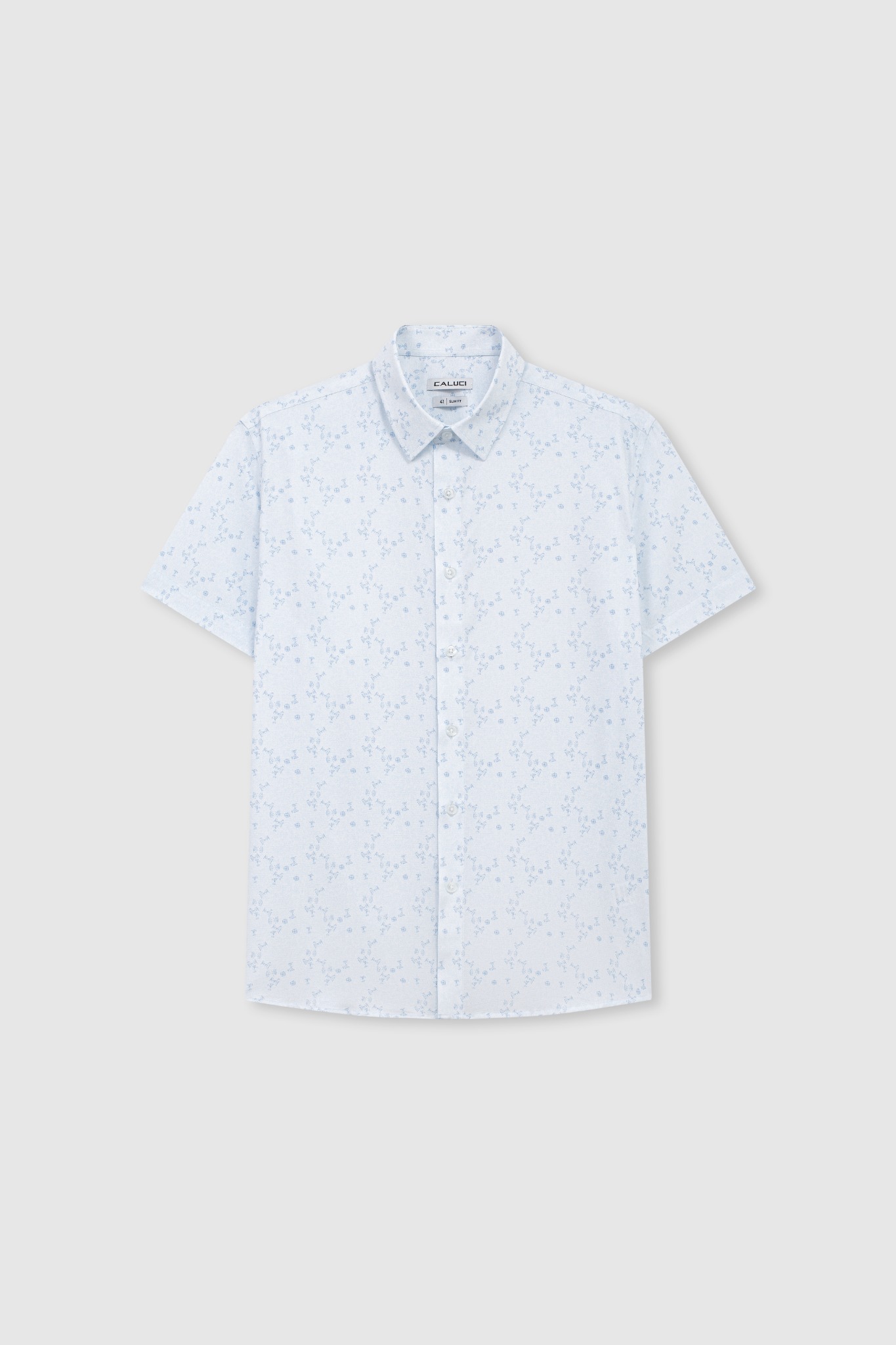 Áo sơ mi nam ngắn tay CALUCI MSS5292S