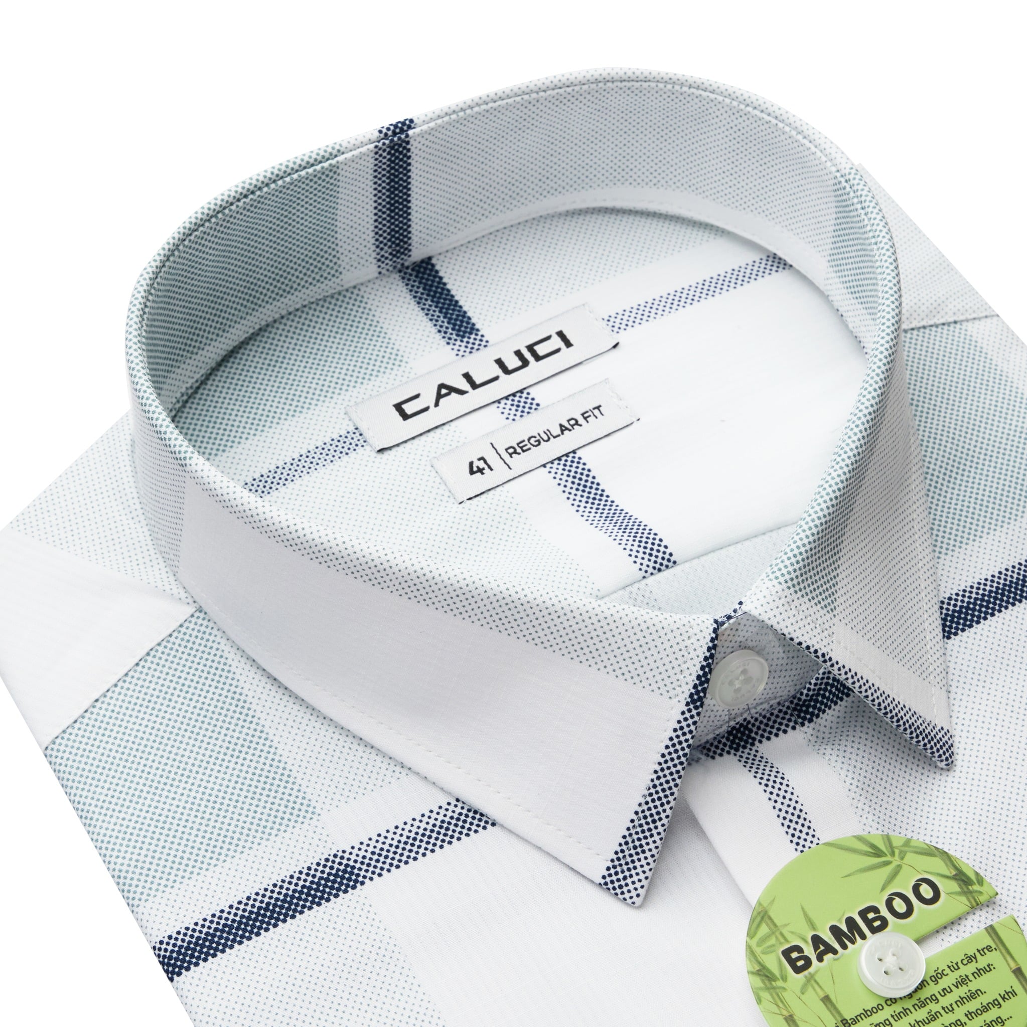 Áo sơ mi nam ngắn tay CALUCI MSS5293R