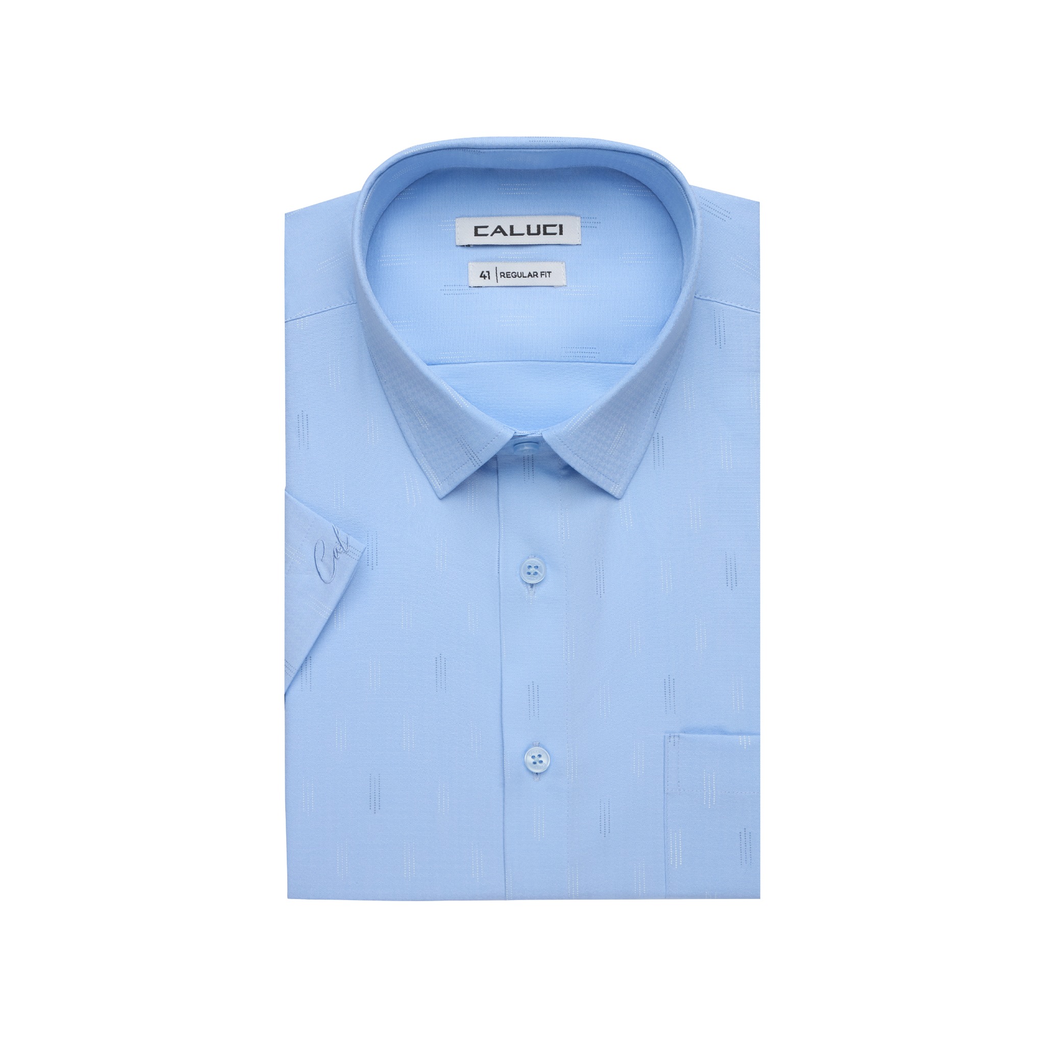 Áo sơ mi nam ngắn tay CALUCI MSS5303R