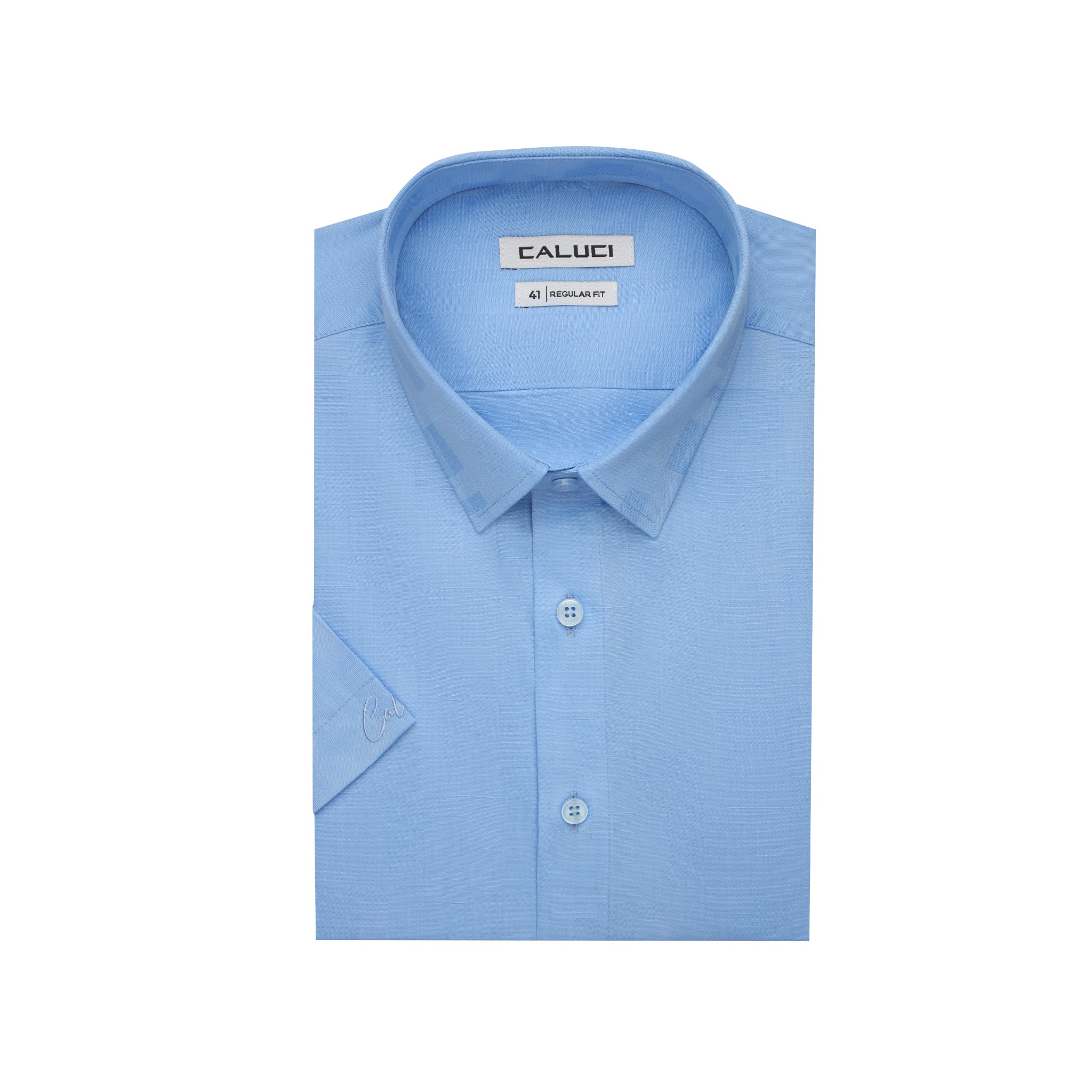 Áo sơ mi nam ngắn tay CALUCI MSS5305R