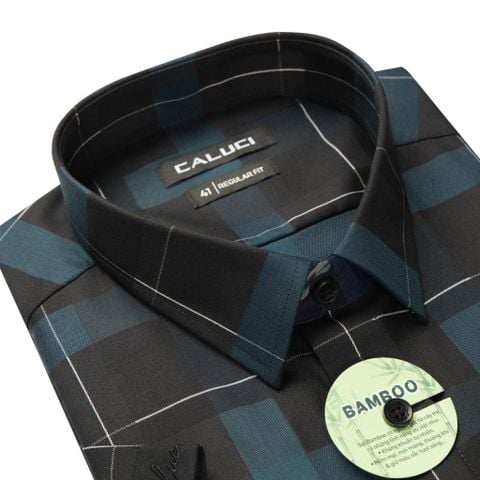 Áo sơ mi nam ngắn tay CALUCI MSS5311R
