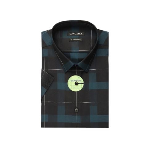 Áo sơ mi nam ngắn tay CALUCI MSS5311R