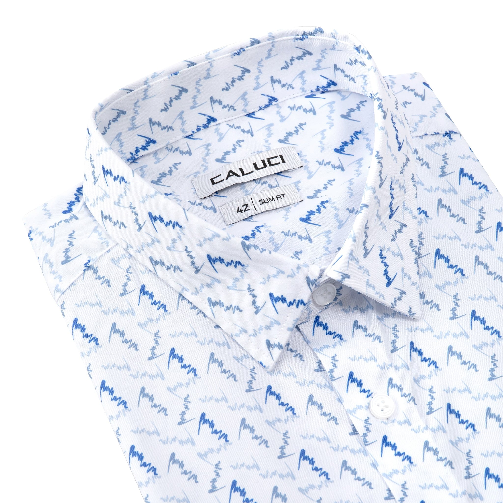 Áo sơ mi nam ngắn tay CALUCI MSS5313S