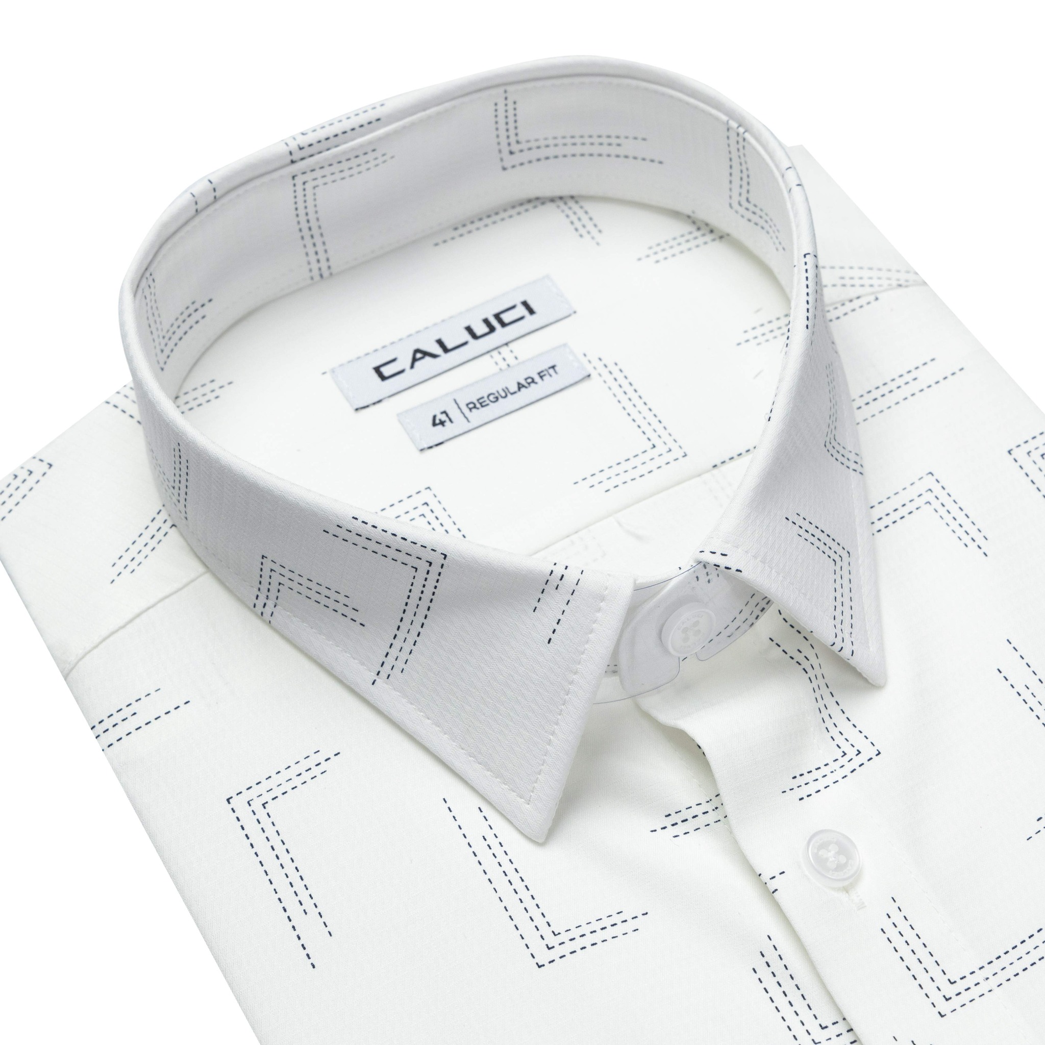 Áo sơ mi nam ngắn tay CALUCI MSS5316R