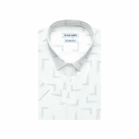 Áo sơ mi nam ngắn tay CALUCI MSS5316R