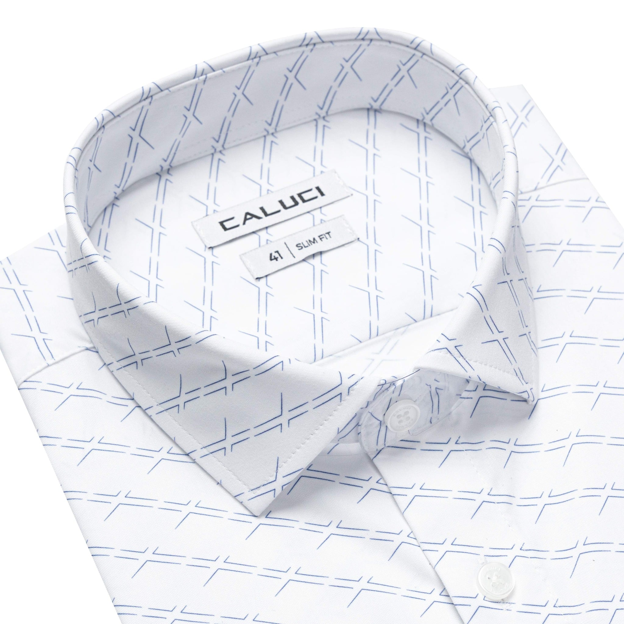 Áo sơ mi nam ngắn tay CALUCI MSS5322S