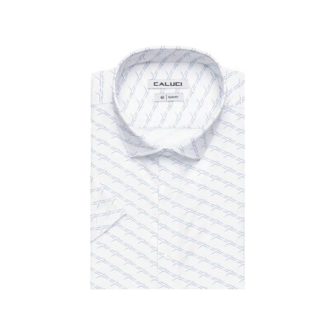 Áo sơ mi nam ngắn tay CALUCI MSS5322S