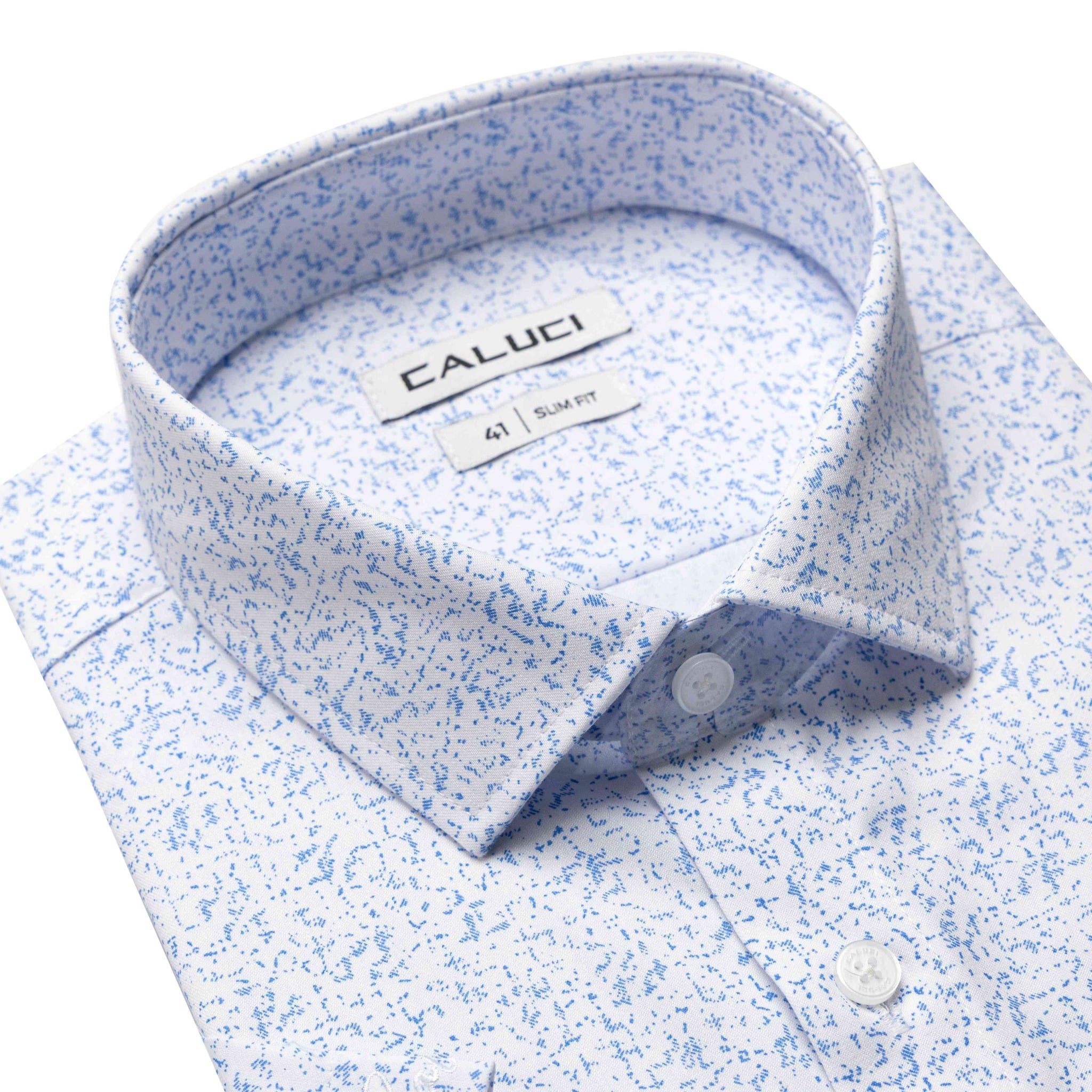 Áo sơ mi nam ngắn tay CALUCI MSS5323S