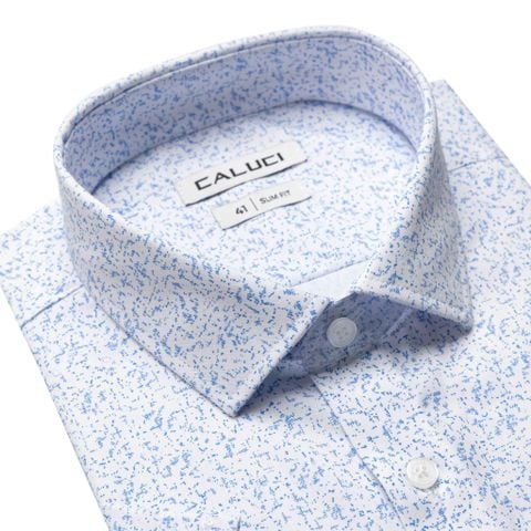 Áo sơ mi nam ngắn tay CALUCI MSS5323S