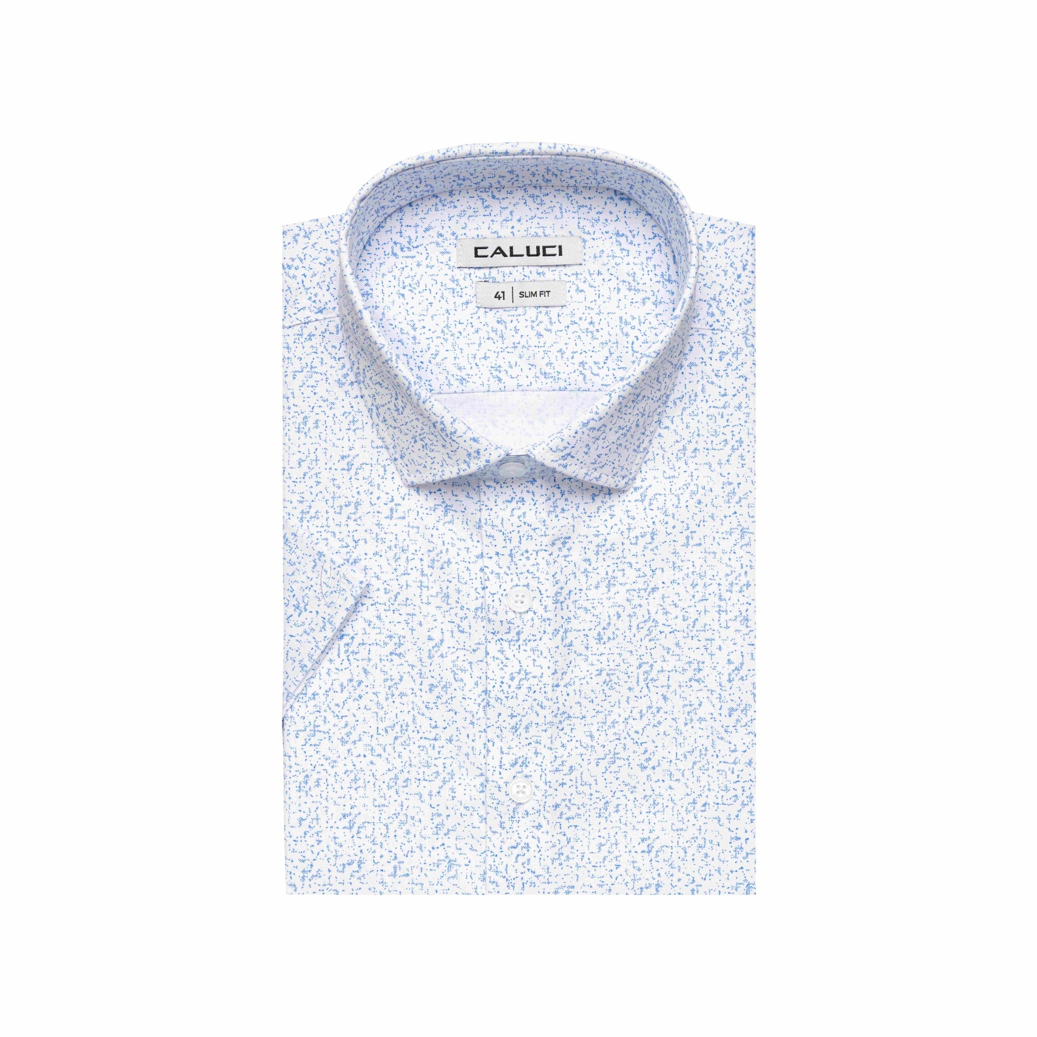 Áo sơ mi nam ngắn tay CALUCI MSS5323S