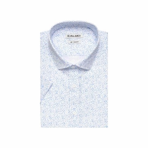 Áo sơ mi nam ngắn tay CALUCI MSS5323S