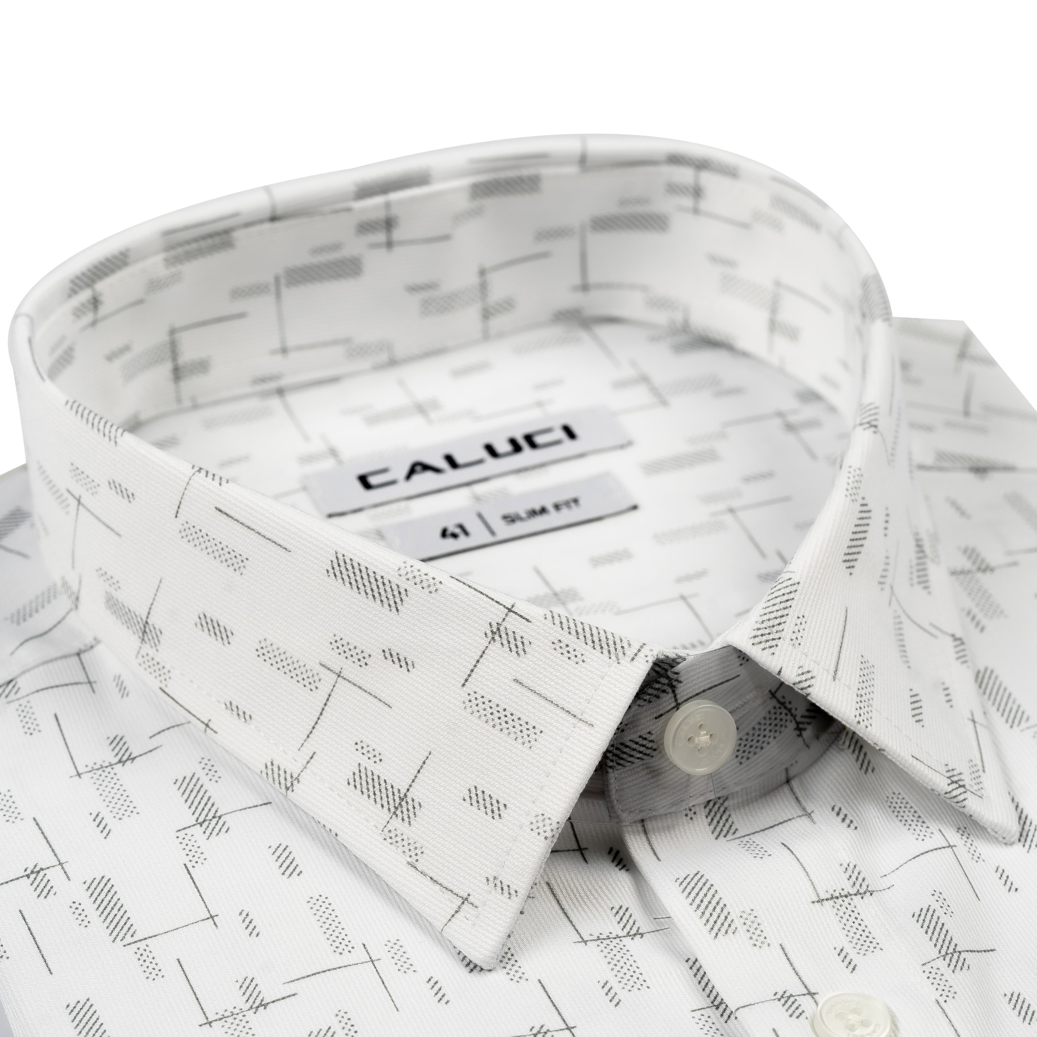 Áo sơ mi nam ngắn tay CALUCI MSS5332S