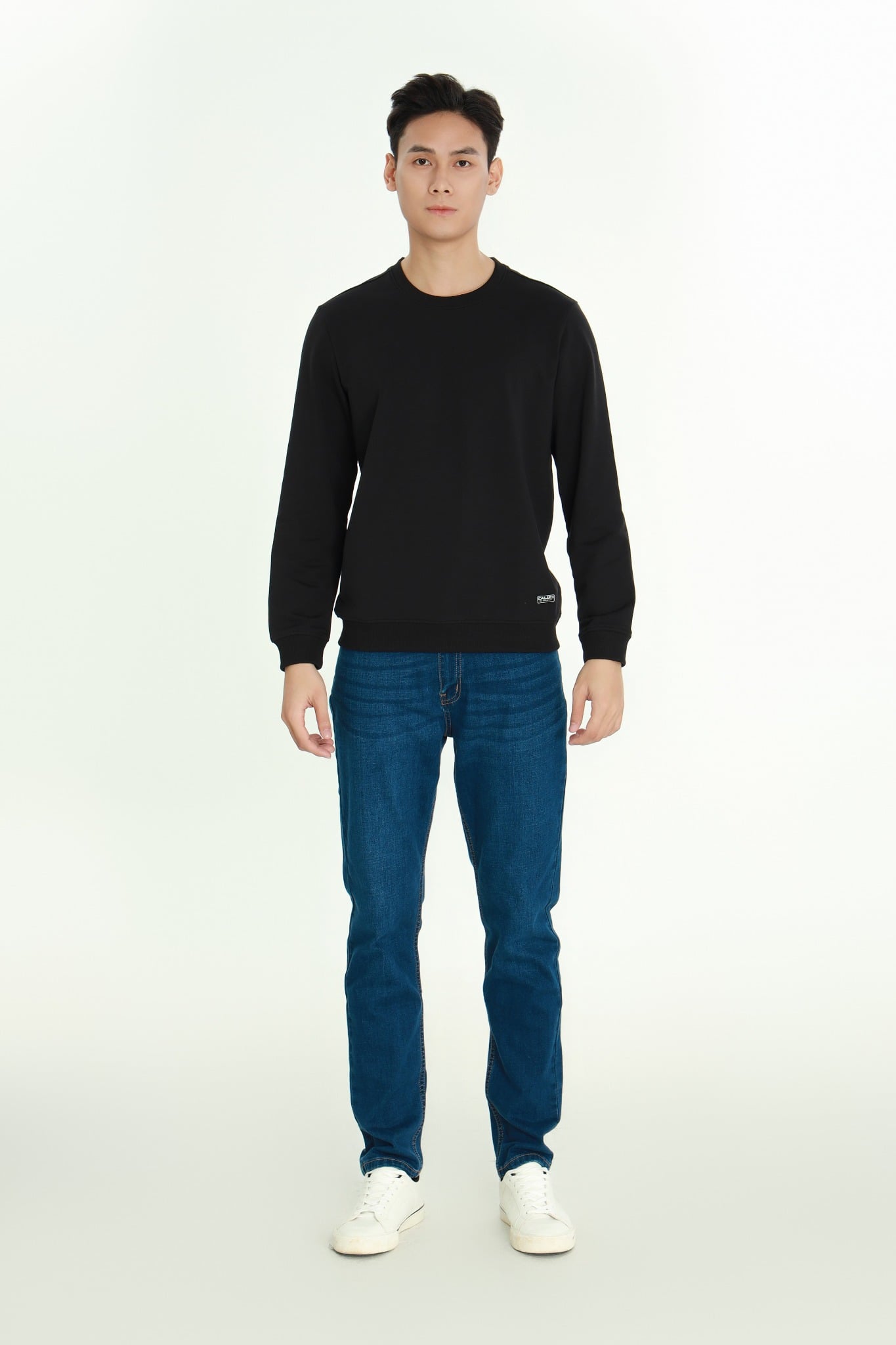 Áo nỉ nam dài tay CALUCI MSW309R