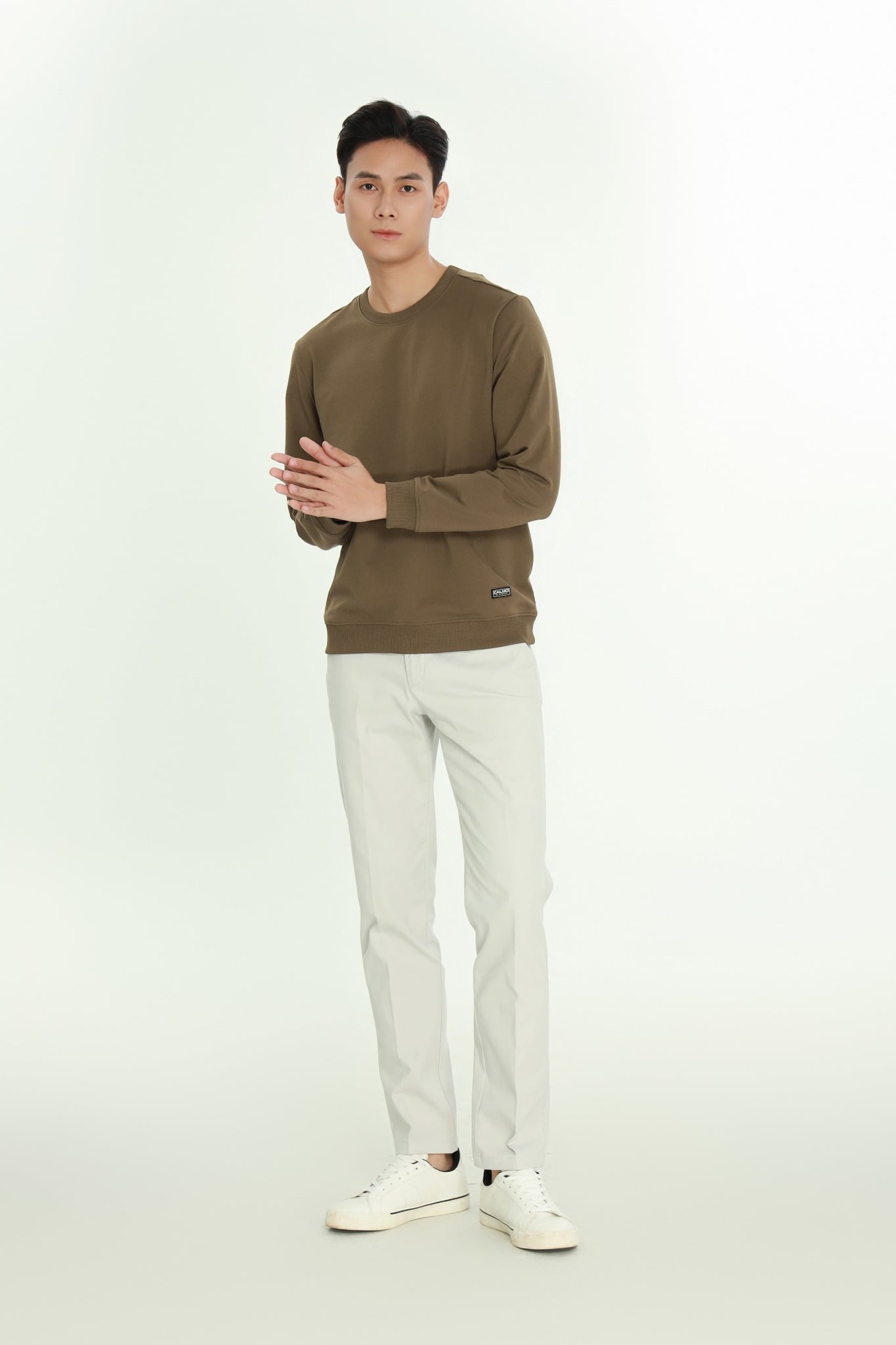 Áo nỉ nam dài tay CALUCI MSW309R