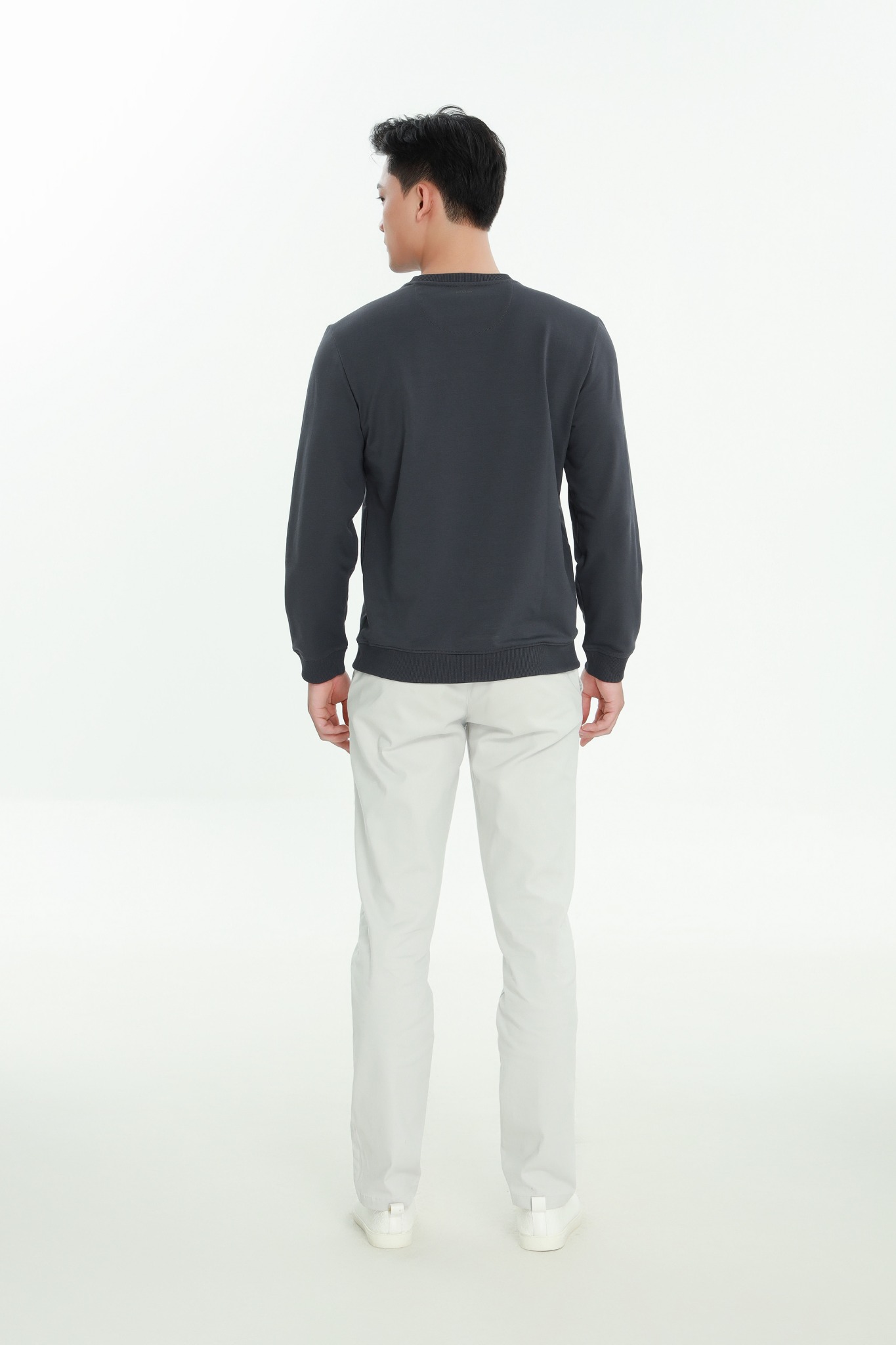 Áo nỉ nam dài tay CALUCI MSW311R