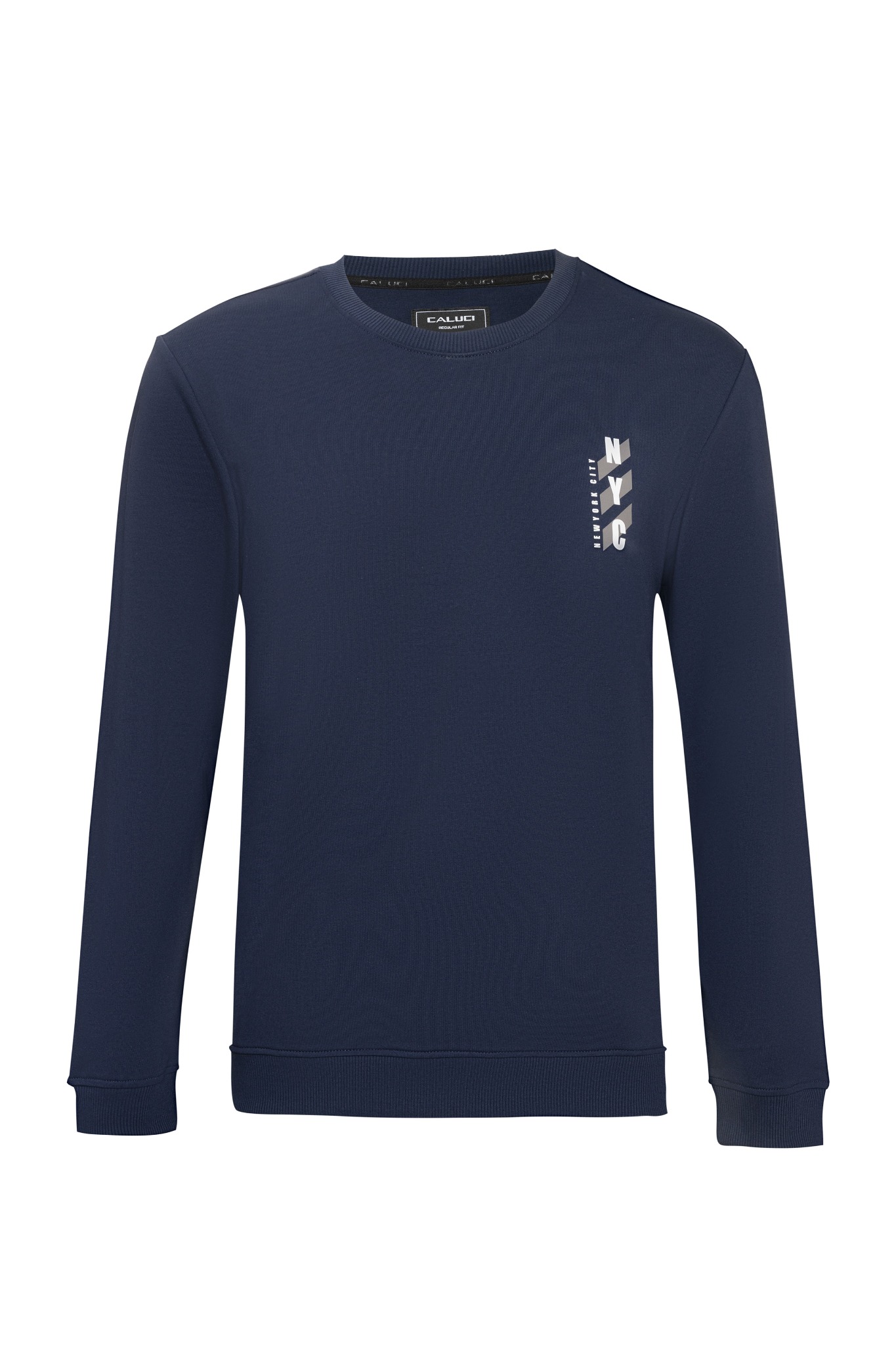 Áo nỉ nam dài tay CALUCI MSW311R