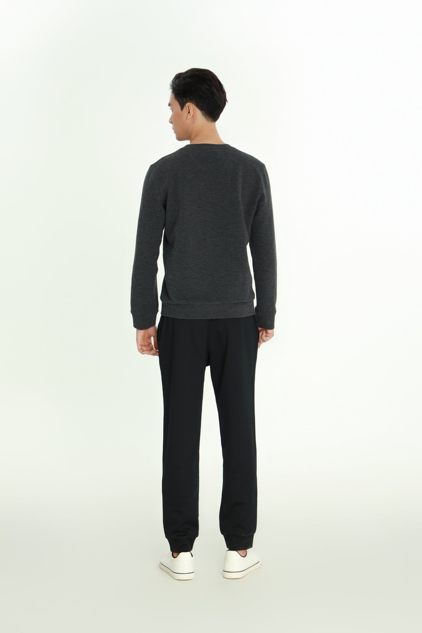 Áo nỉ nam dài tay CALUCI MSW318R