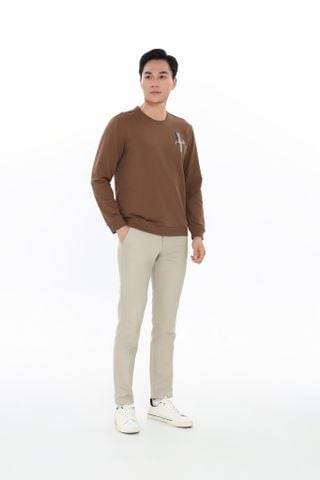 Áo nỉ nam dài tay CALUCI MSW401R