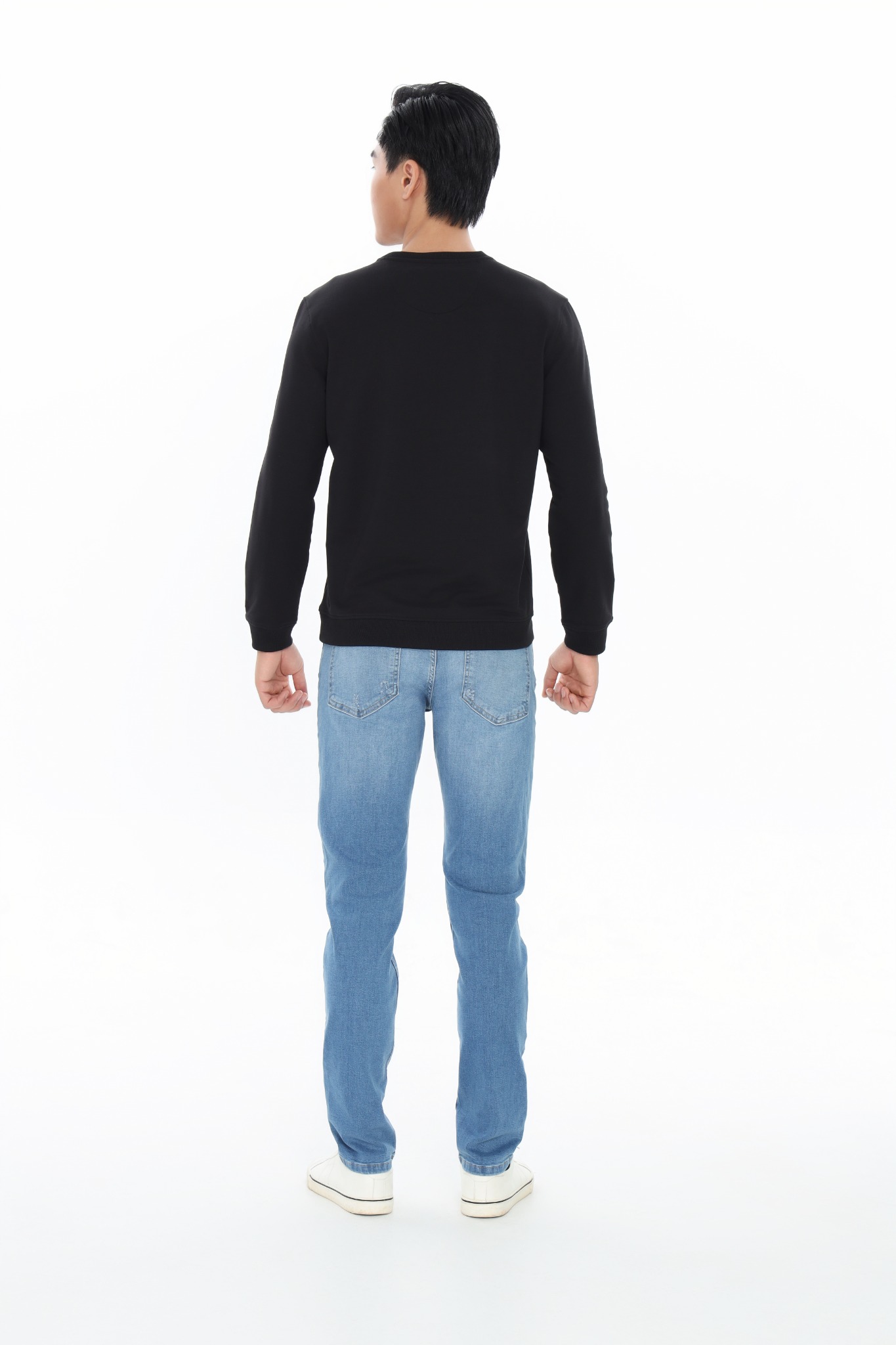 Áo nỉ nam dài tay CALUCI MSW402R